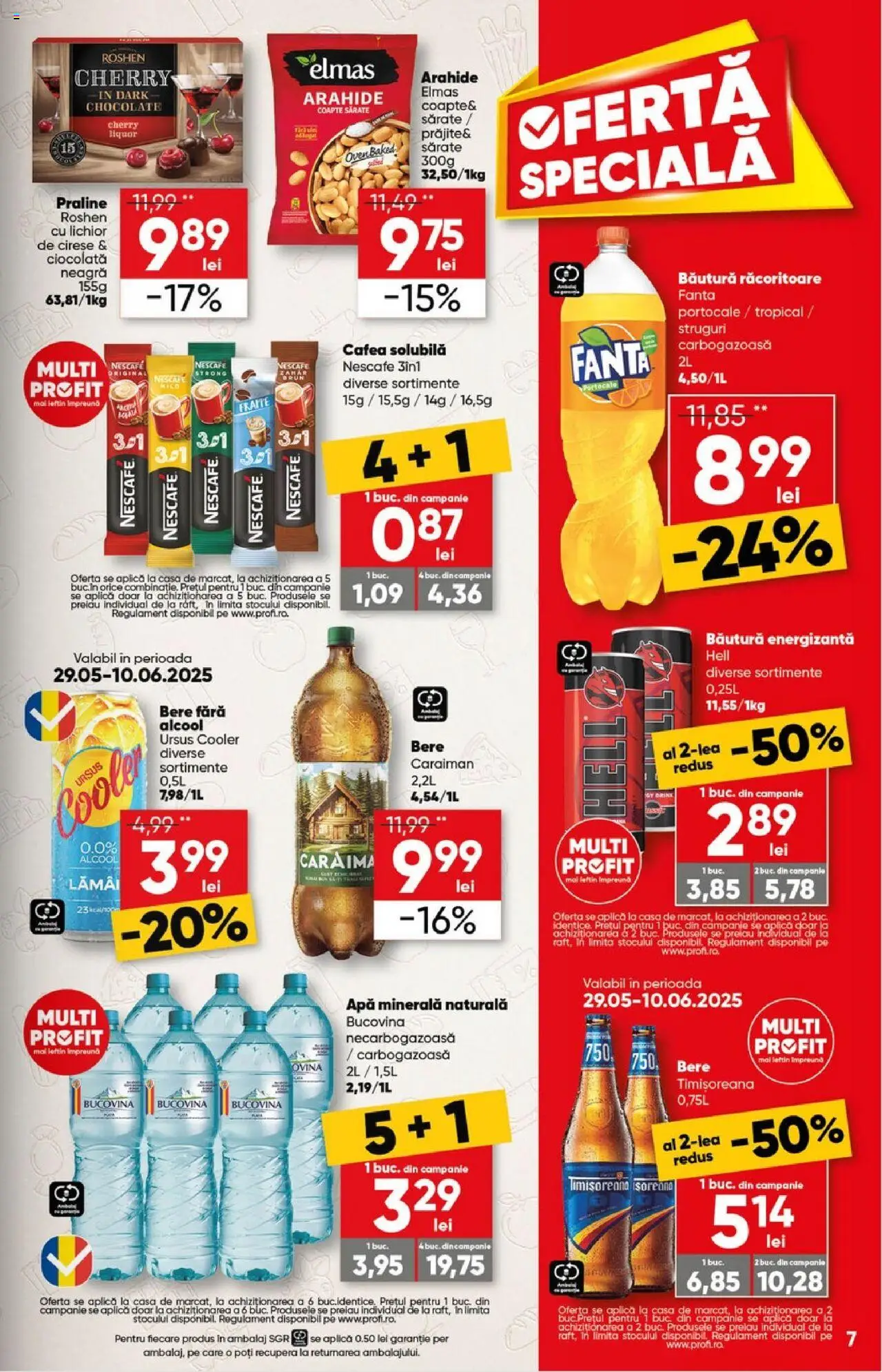 Catalog Profi 28 Mai - 9 Iunie 2025 | Pagina 7 | Produse: Arahide, Cafea, Cireșe, Zahăr