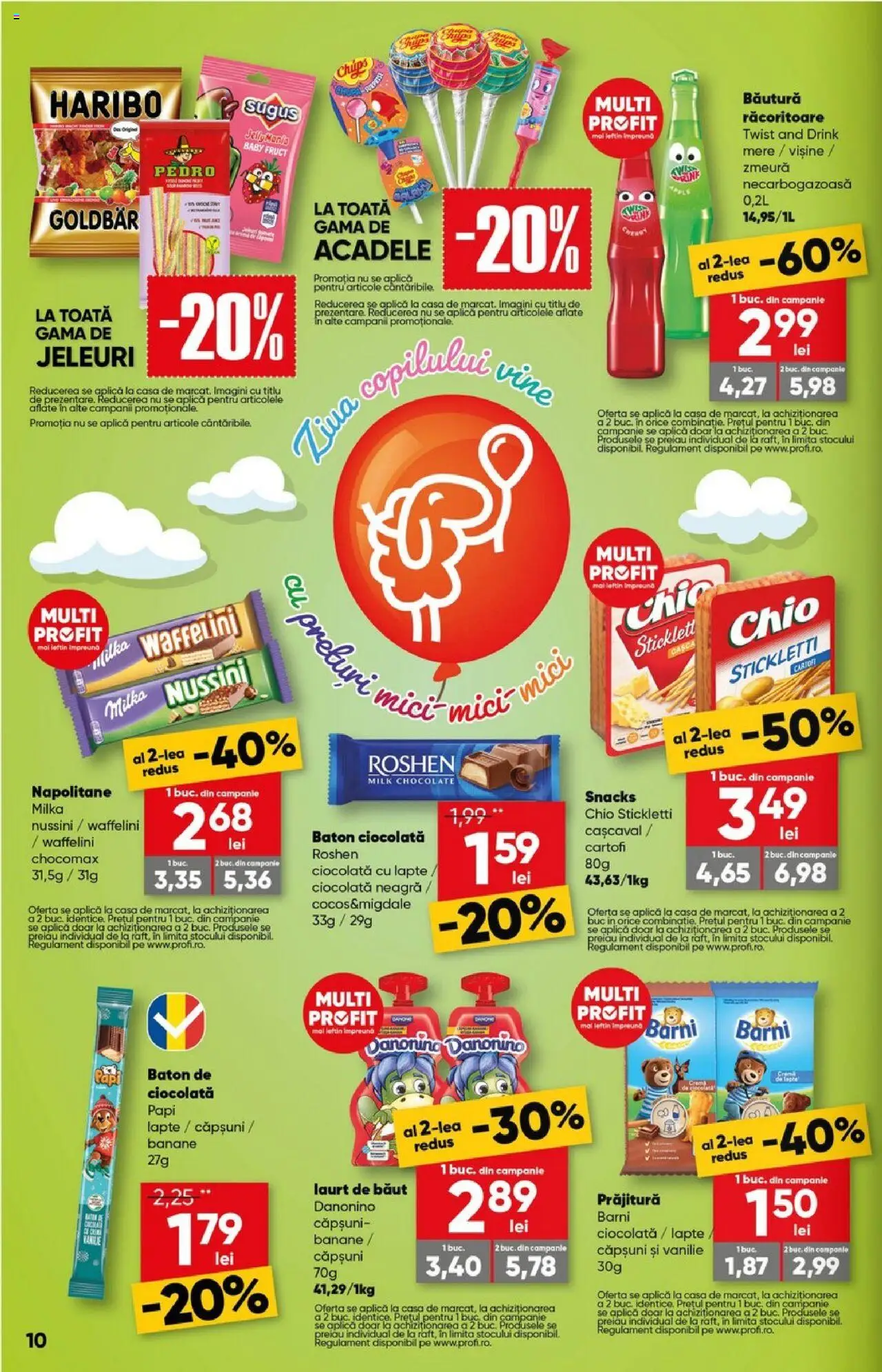 Catalog Profi 28 Mai - 9 Iunie 2025 | Pagina 10 | Produse: Zmeură, Napolitane, Lapte, Căpșuni