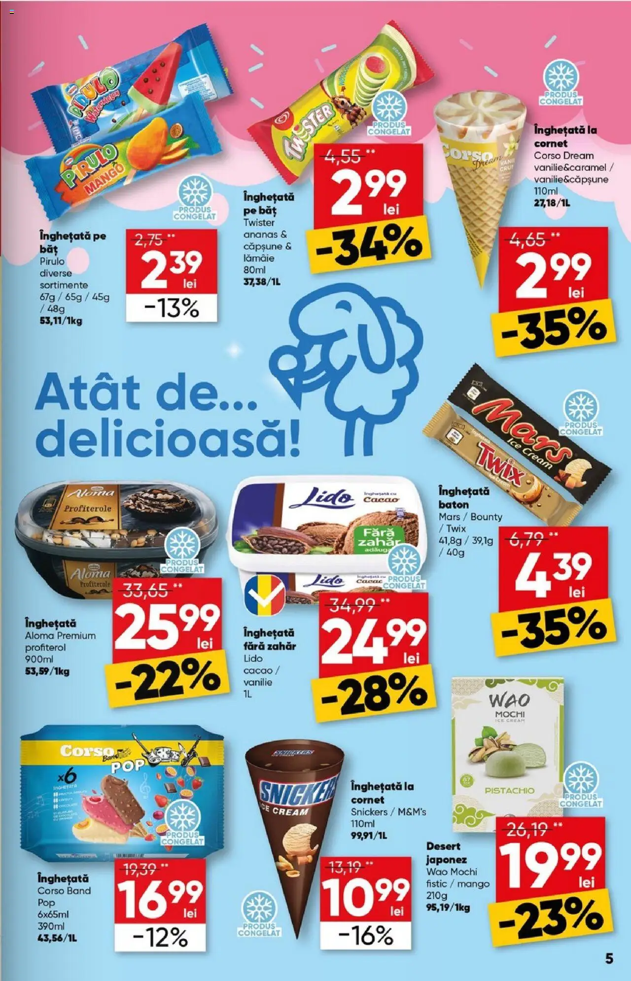 Catalog Profi 28 Mai - 9 Iunie 2025 | Pagina 5 | Produse: Fistic, Zahăr, Lămâie, Mango
