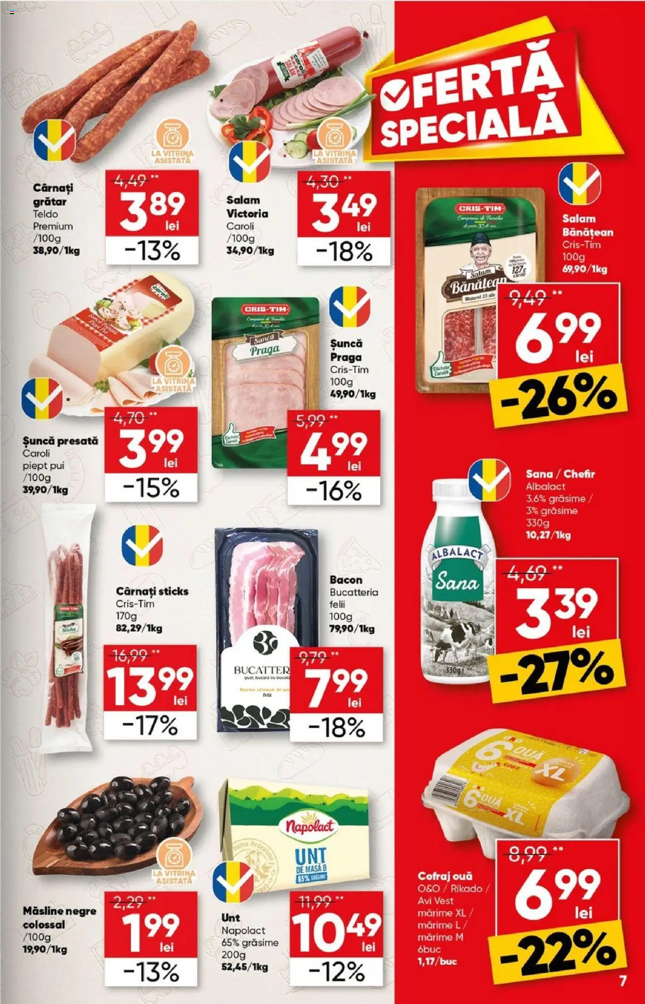 Catalog Profi 28 Mai - 9 Iunie 2025 | Pagina 7 | Produse: Grătar, Măsline, Șuncă, Cârnați