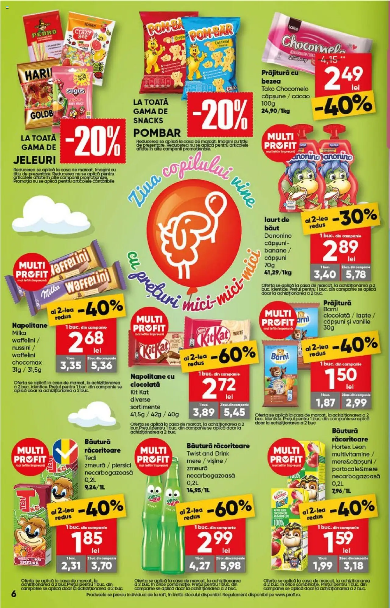 Catalog Profi 28 Mai - 9 Iunie 2025 | Pagina 6 | Produse: Zmeură, Ciocolată, Banane, Căpșuni