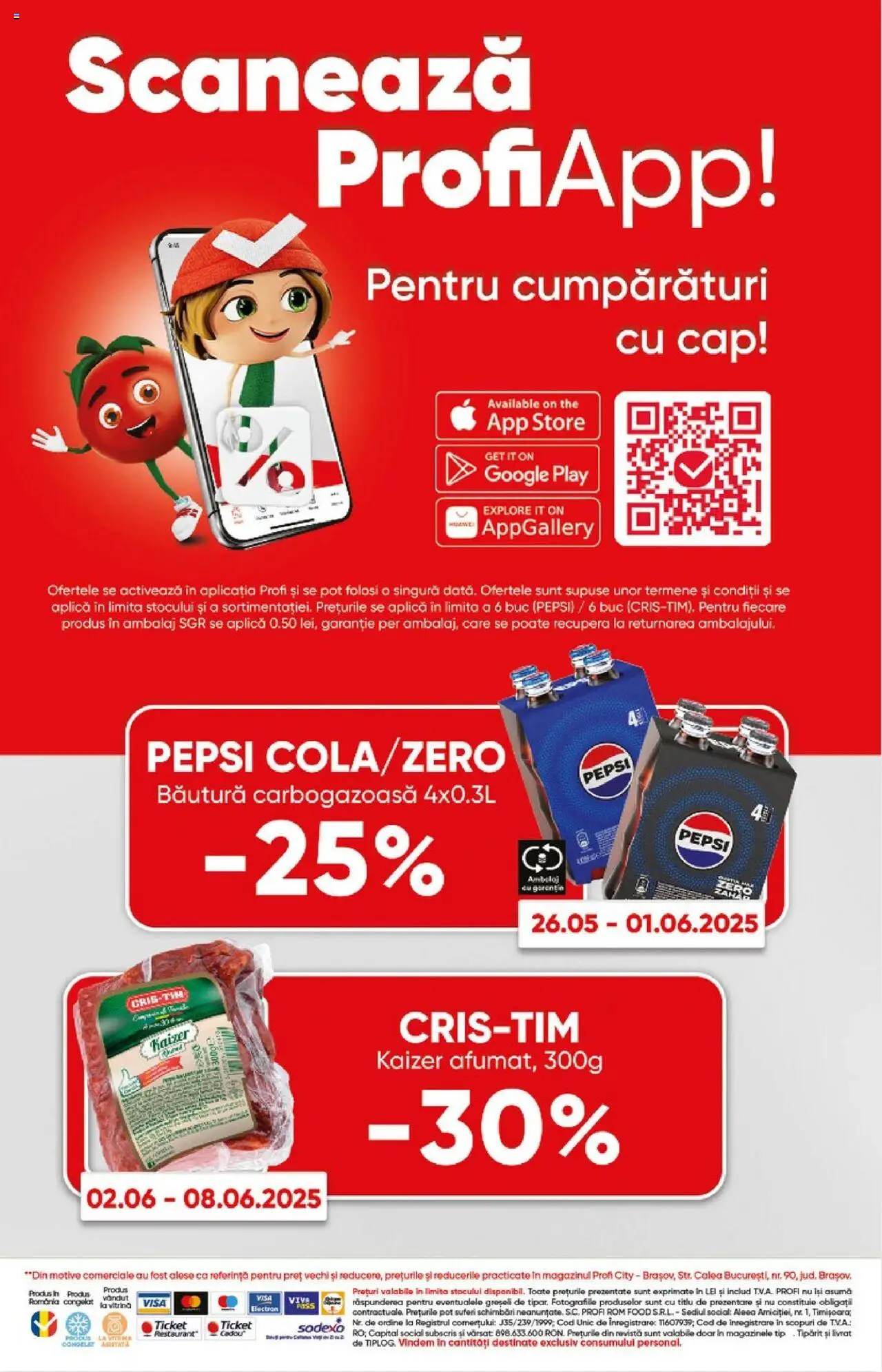 Catalog Profi 28 Mai - 9 Iunie 2025 | Pagina 10 | Produse: Vitrină, Amerikan servis, Rom