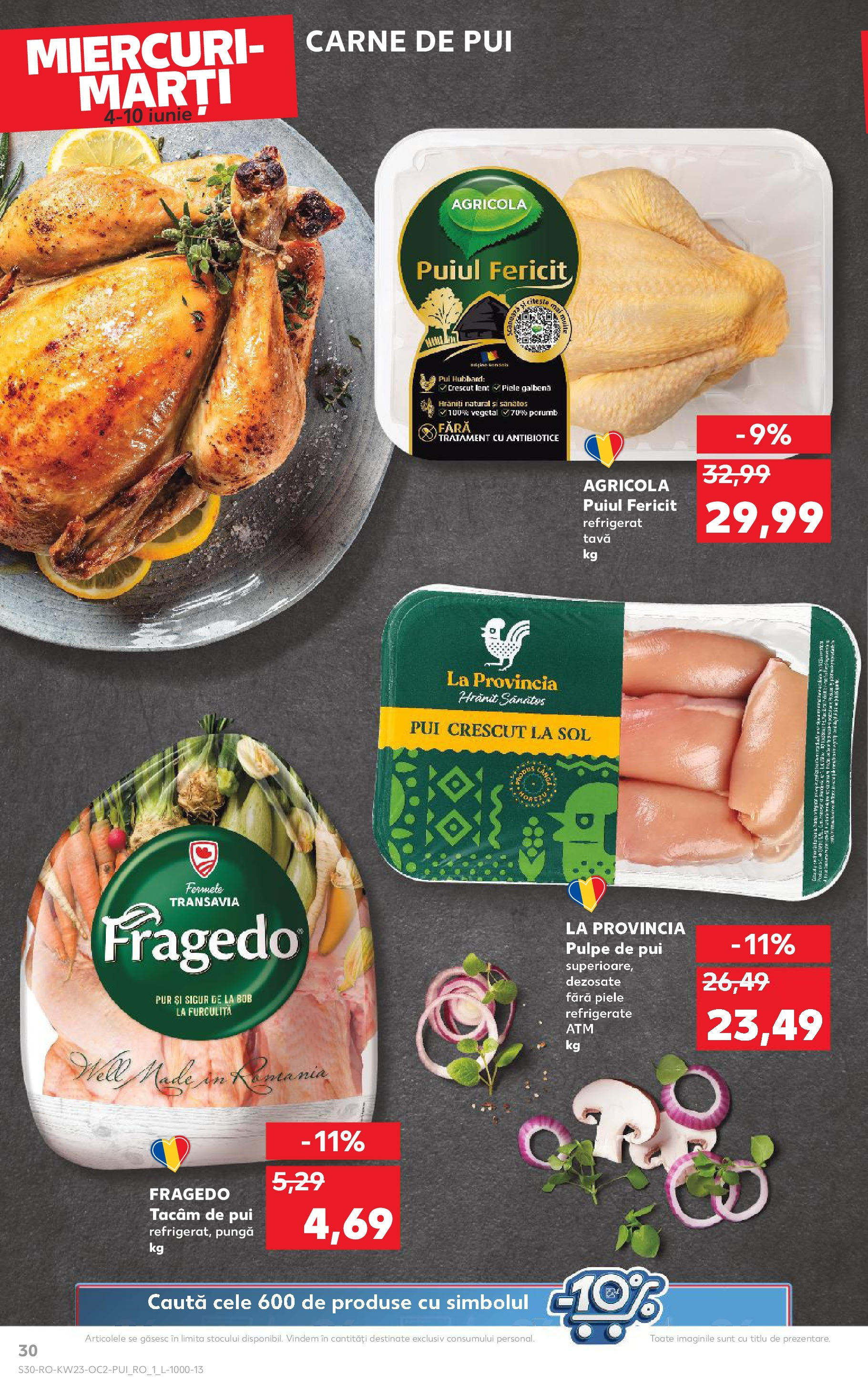 Catalog Kaufland 4 - 9 Iunie 2025 | Pagina 30 | Produse: Pungă, Hacıyatmaz Kedi Oyuncağı, Carne De Pui, Porumb