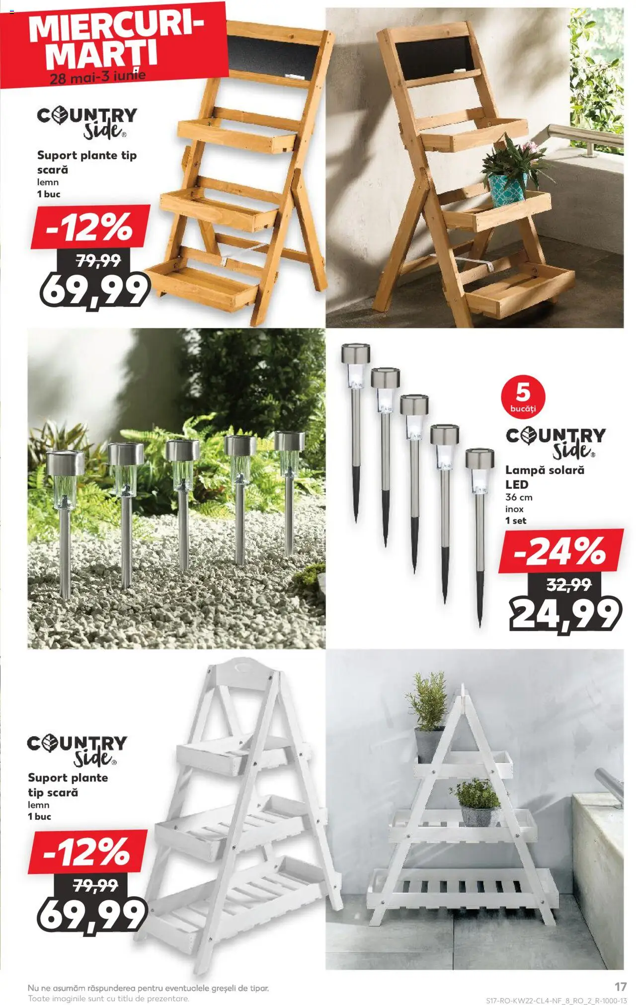 Catalog Kaufland 28 Mai - 2 Iunie 2025 | Pagina 17 | Produse: Scară, Lampă