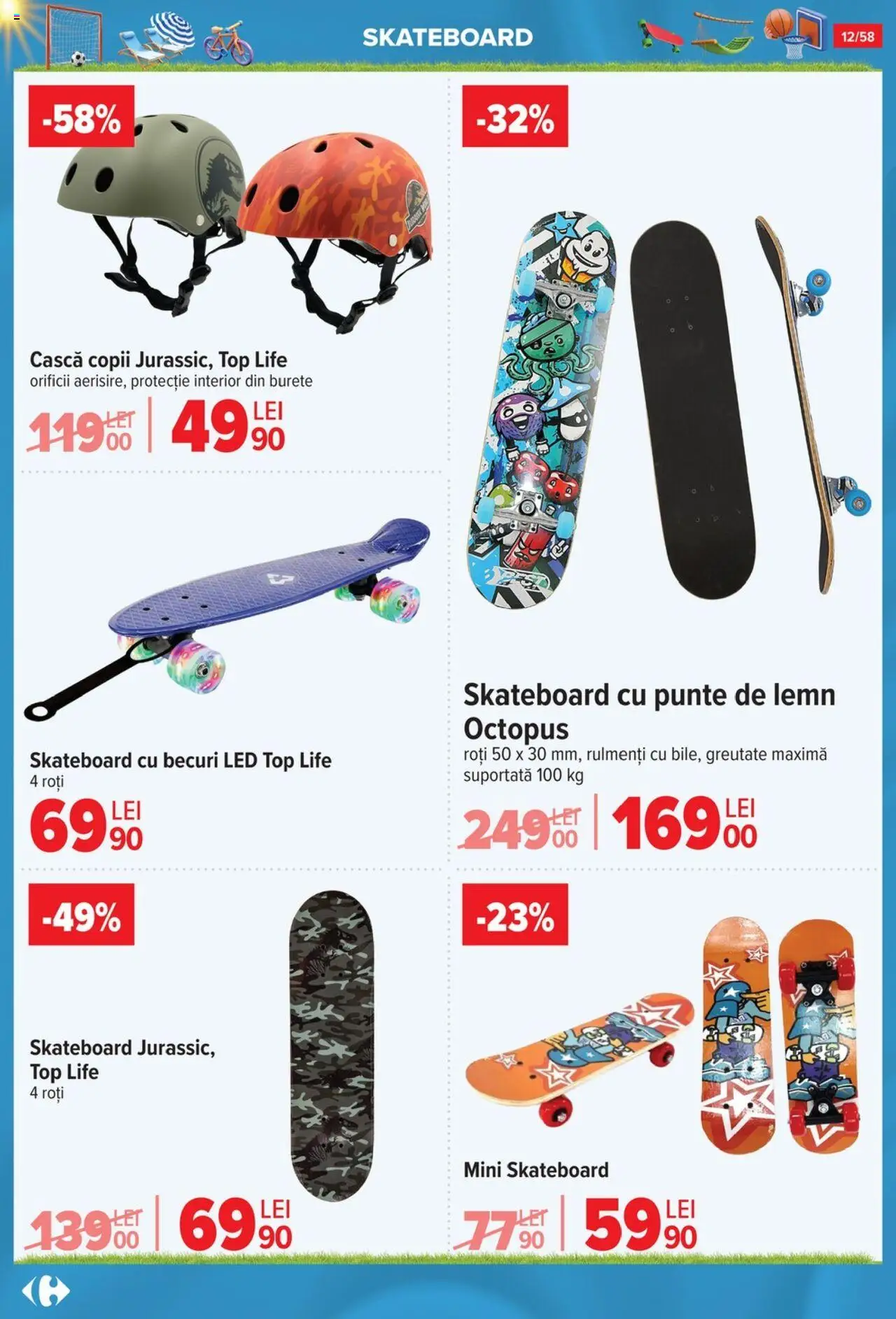 Catalog Carrefour 4 - 30 Iunie 2025 | Pagina 12 | Produse: Top, Babak, Burete