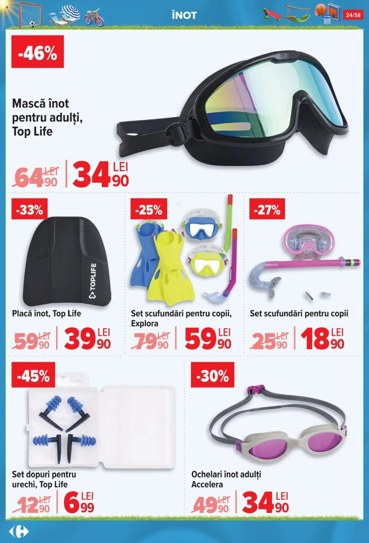 Catalog Carrefour 4 - 30 Iunie 2025 | Pagina 24 | Produse: Ochelari, Top