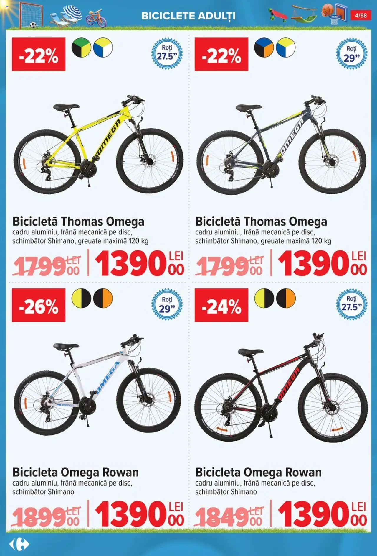 Catalog Carrefour 4 - 30 Iunie 2025 | Pagina 4 | Produse: Chaussures de ski, Dana kuşbaşı