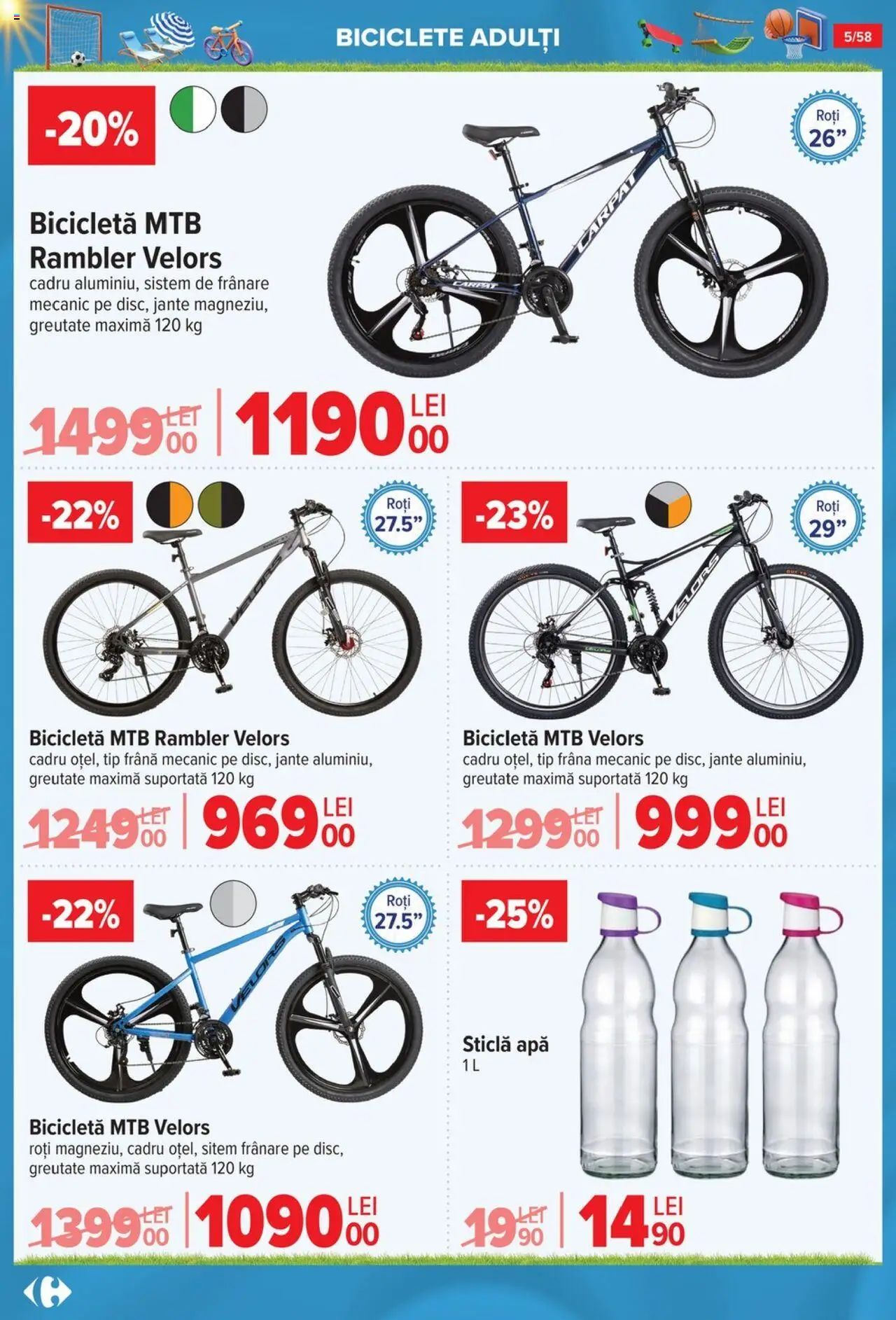 Catalog Carrefour 4 - 30 Iunie 2025 | Pagina 5 | Produse: Dana kuşbaşı, Apă