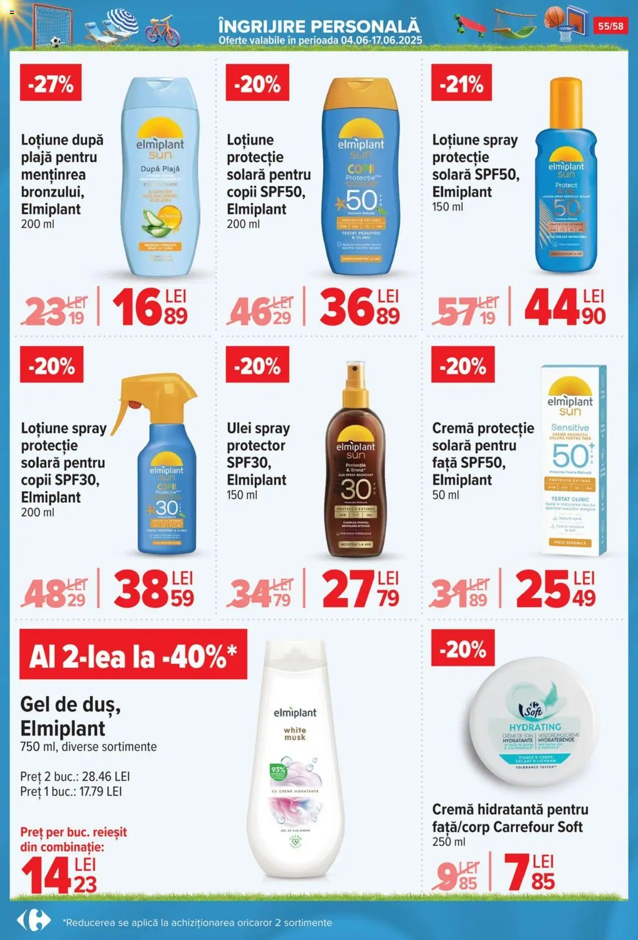 Catalog Carrefour 4 - 30 Iunie 2025 | Pagina 56 | Produse: Aloe vera, Arapsaçı, Cremă, Ulei