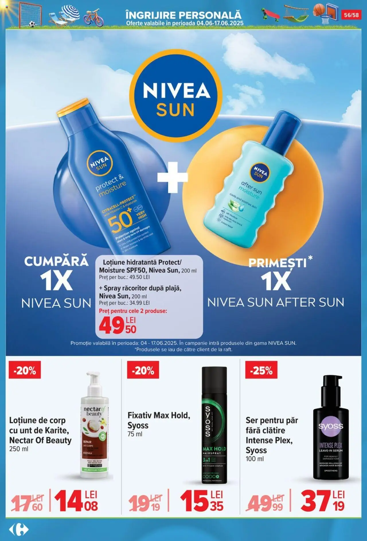 Catalog Carrefour 4 - 30 Iunie 2025 | Pagina 57 | Produse: Serum, Unt