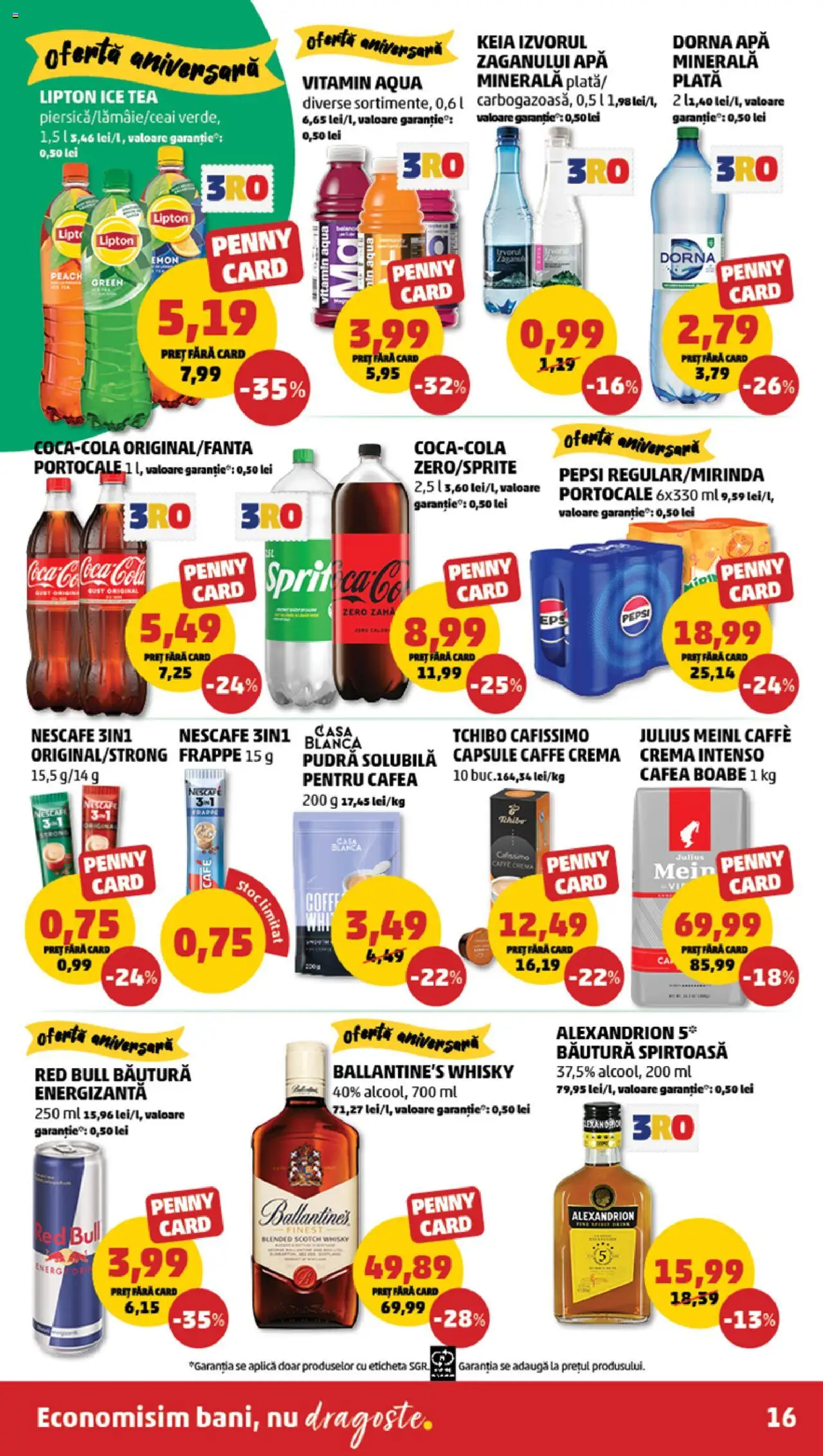 Catalog PENNY Market 4 - 9 Iunie 2025 | Pagina 16 | Produse: Pudră, Amerikan servis, Portocale, Apă