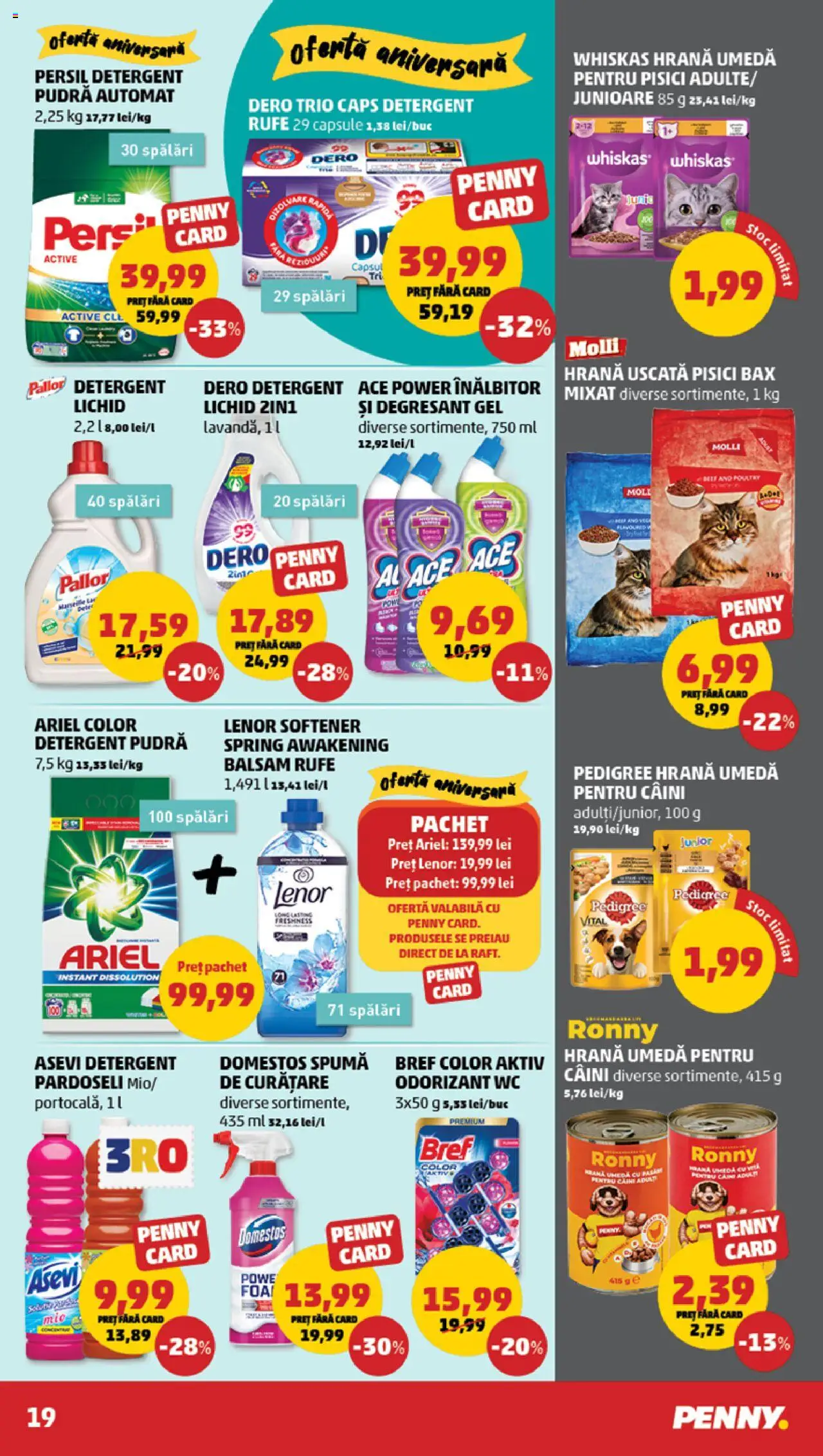 Catalog PENNY Market 4 - 9 Iunie 2025 | Pagina 19 | Produse: Pudră, Balsam, Detergent