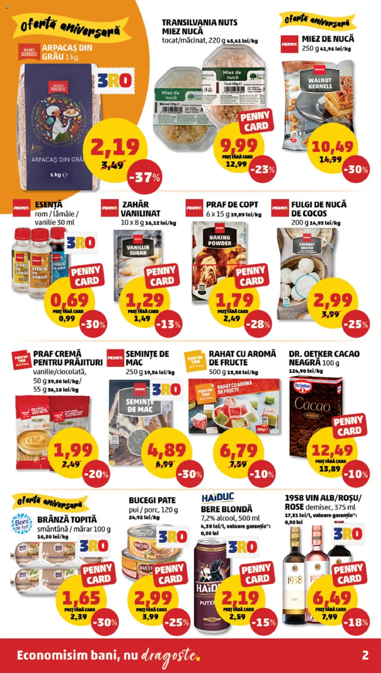 Catalog PENNY Market 4 - 9 Iunie 2025 | Pagina 2 | Produse: Brânză, Bere, Fulgi, Fructe