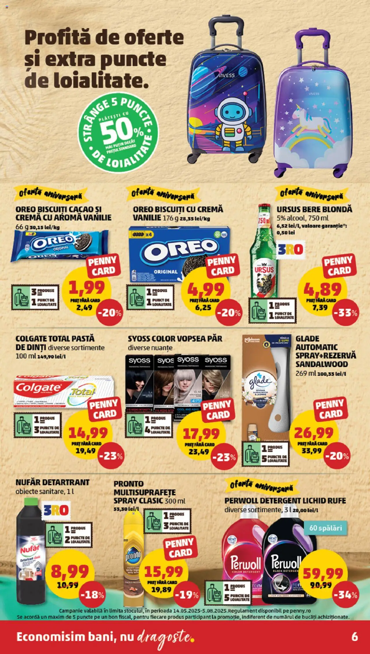 Catalog PENNY Market 4 - 9 Iunie 2025 | Pagina 6 | Produse: Vopsea, Cremă, Detergent, Cacao