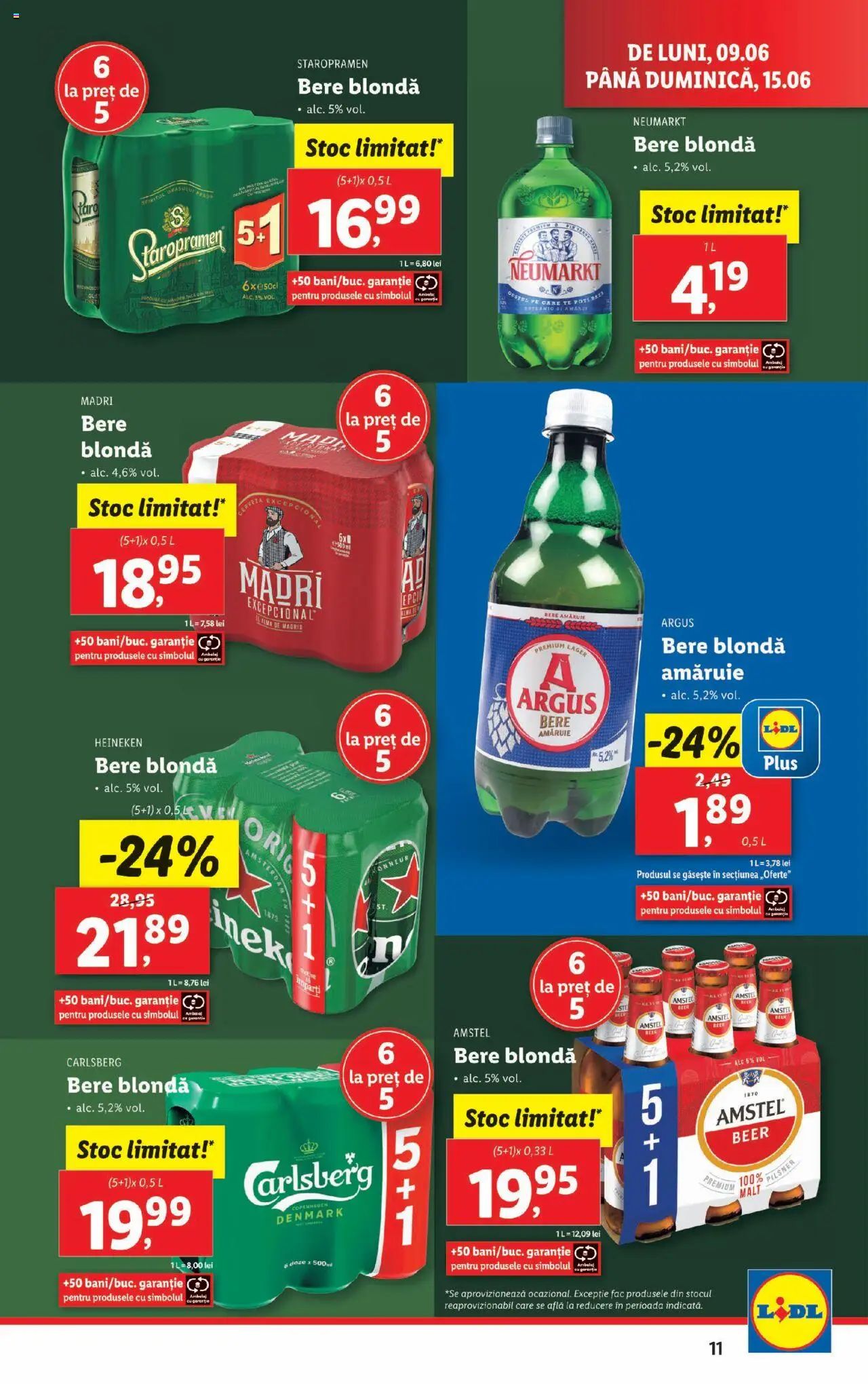 Catalog LIDL 9 - 14 Iunie 2025 | Pagina 11 | Produse: Bere