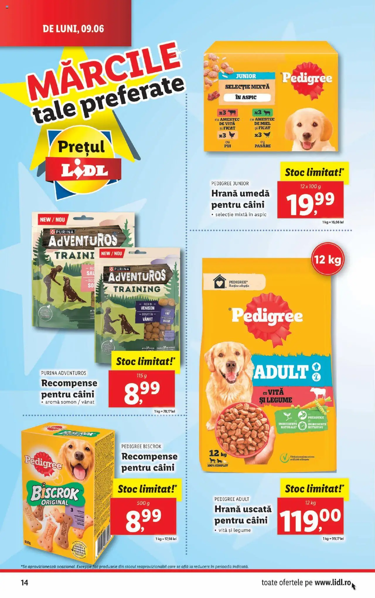 Catalog LIDL 9 - 14 Iunie 2025 | Pagina 14 | Produse: Chaussures de ski, Legume