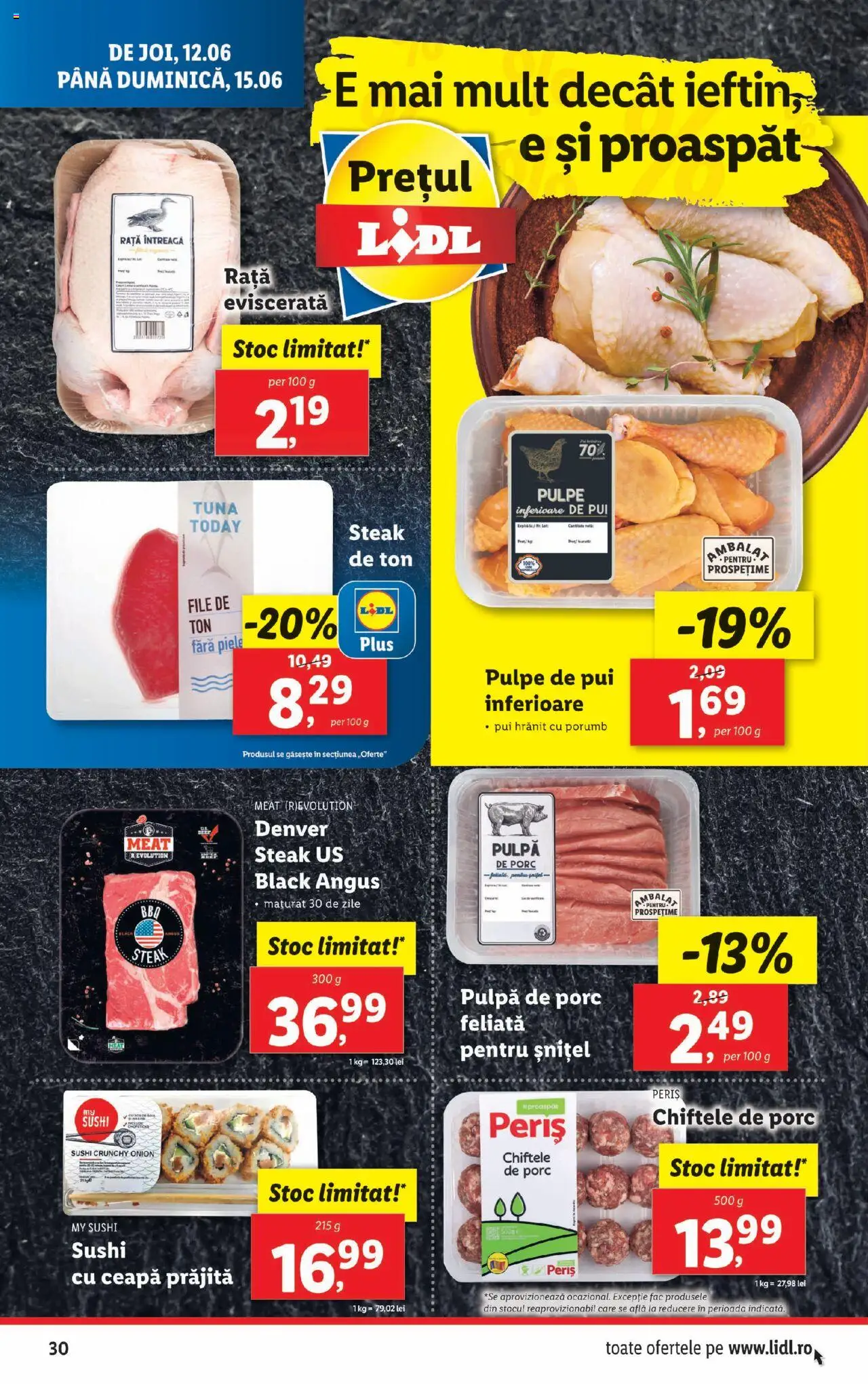 Catalog LIDL 9 - 14 Iunie 2025 | Pagina 30 | Produse: Hacıyatmaz Kedi Oyuncağı, Rață, Porumb, Ceapă