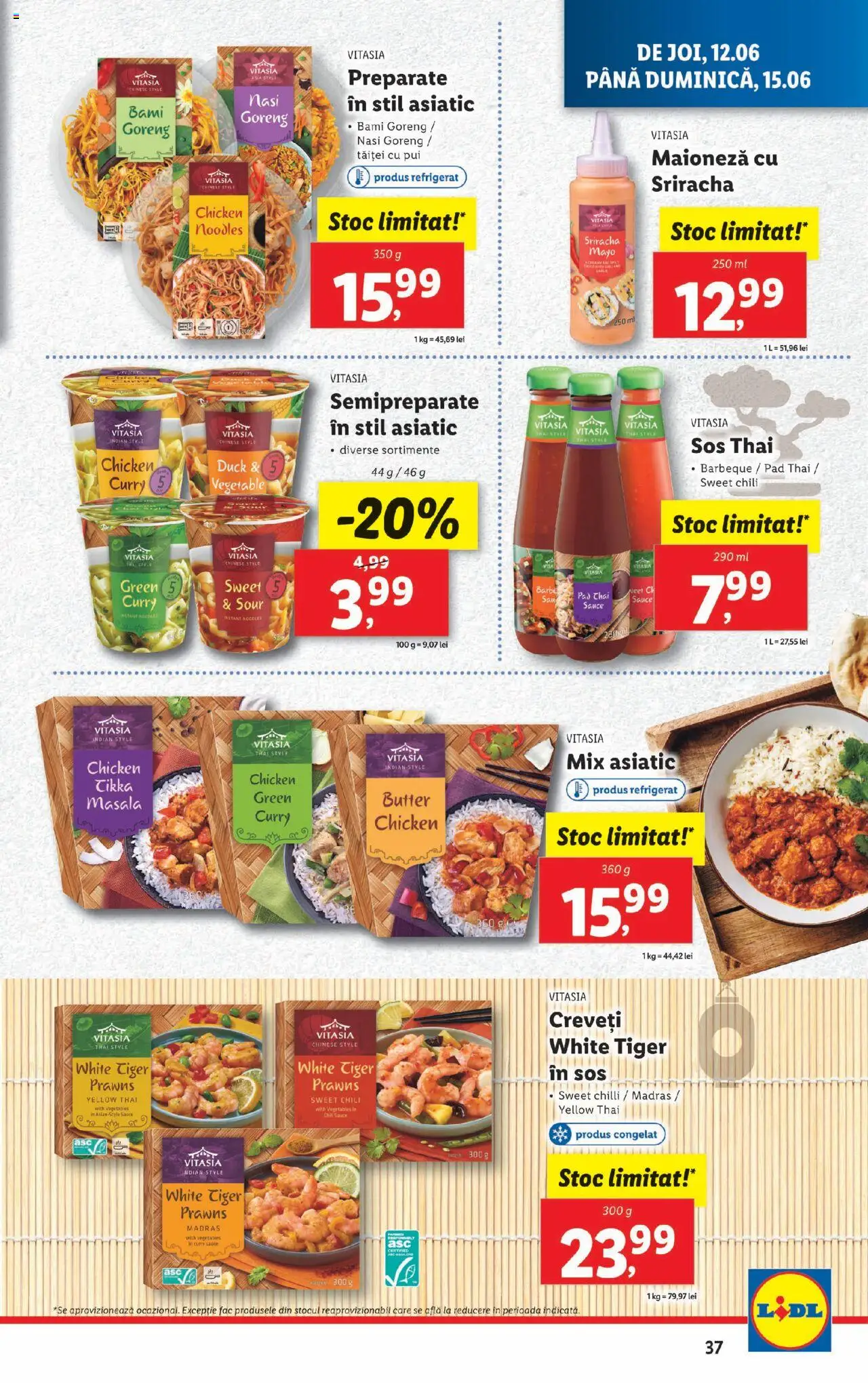 Catalog LIDL 9 - 14 Iunie 2025 | Pagina 37 | Produse: Chilli, Noodles, Maioneză, Sos