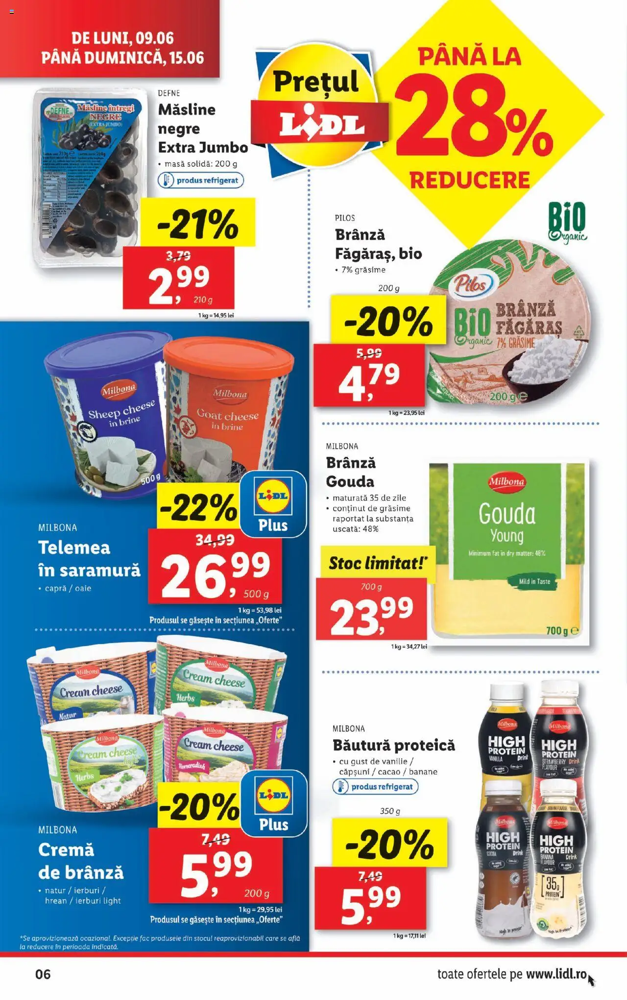 Catalog LIDL 9 - 14 Iunie 2025 | Pagina 6 | Produse: Masă, Cremă, Banane, Cacao