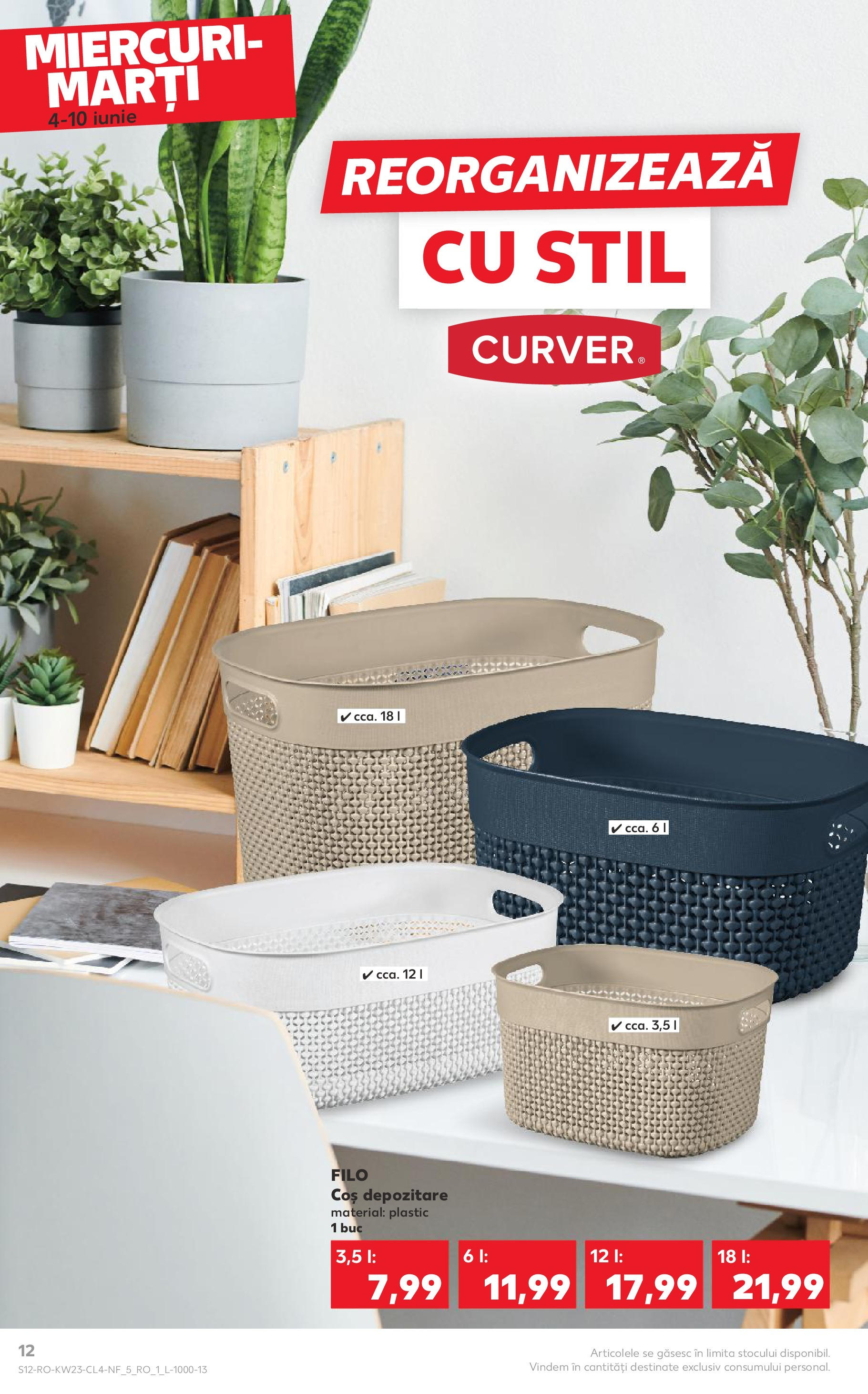 Catalog Kaufland 4 - 9 Iunie 2025 | Pagina 12 | Produse: Coș