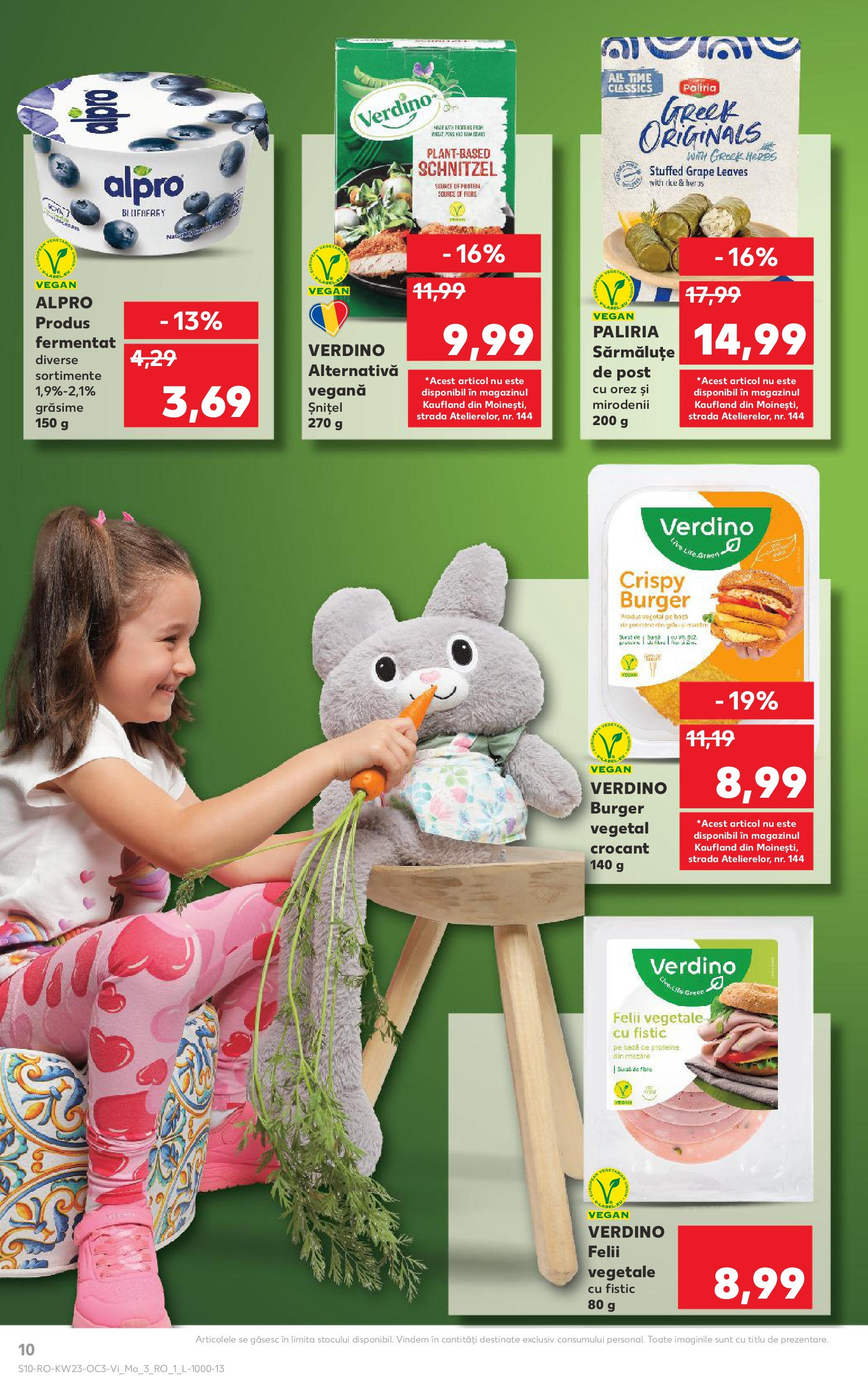 Catalog Kaufland 6 - 9 Iunie 2025 | Pagina 10 | Produse: Mazăre, Orez, Fistic, Burger