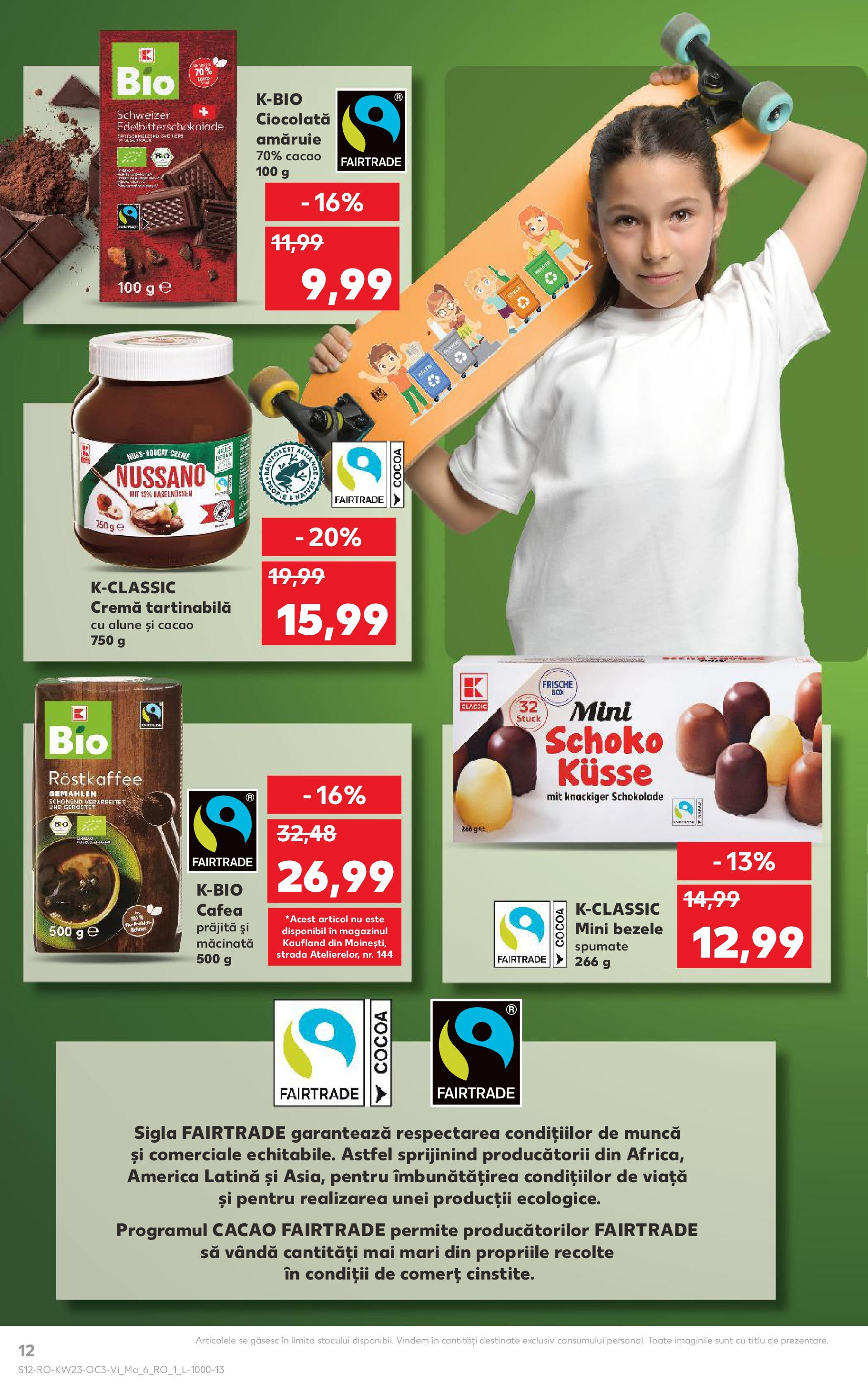 Catalog Kaufland 6 - 9 Iunie 2025 | Pagina 12 | Produse: Alune, Cafea, Cacao, Cremă tartinabilă