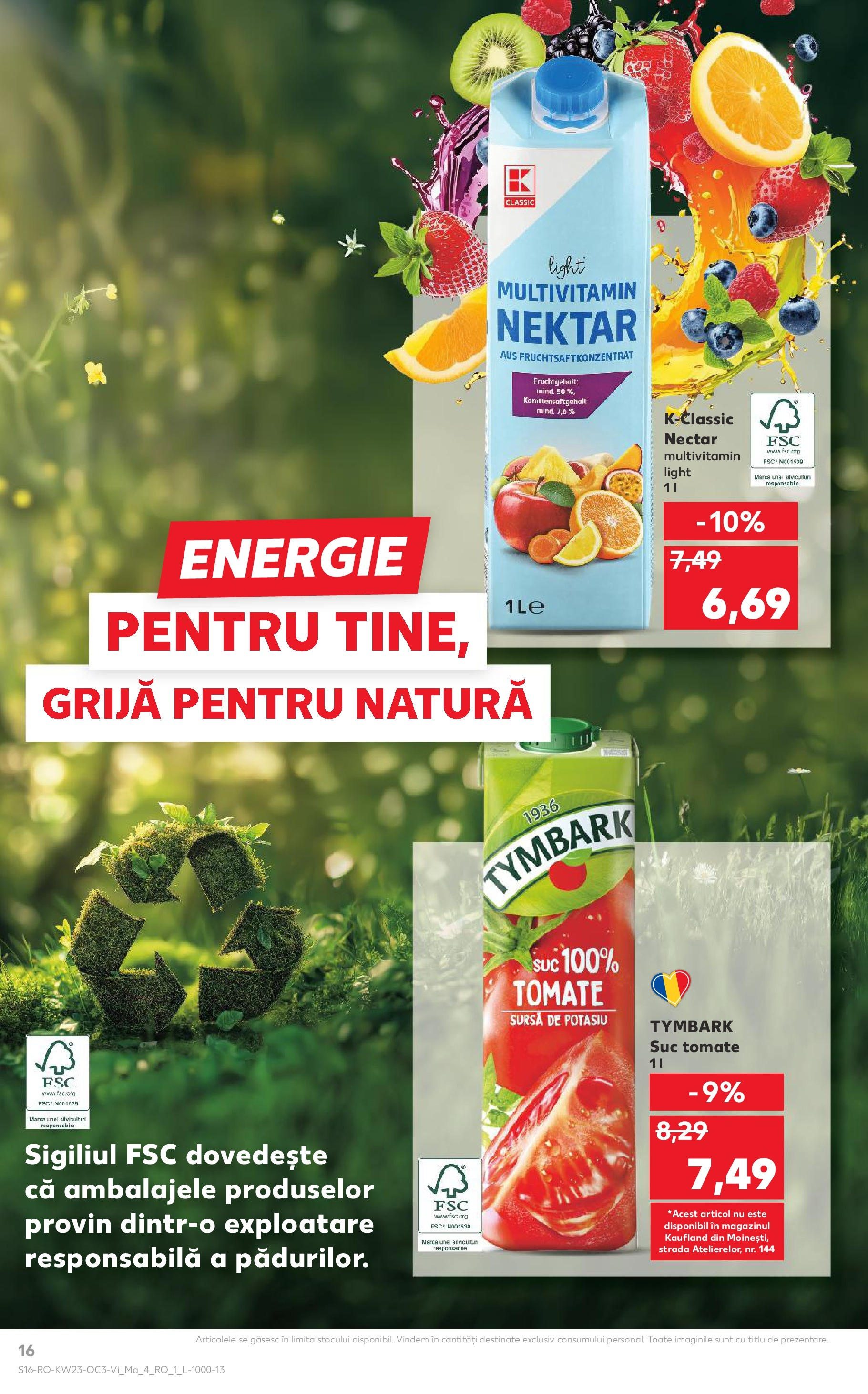Catalog Kaufland 6 - 9 Iunie 2025 | Pagina 16 | Produse: Suc
