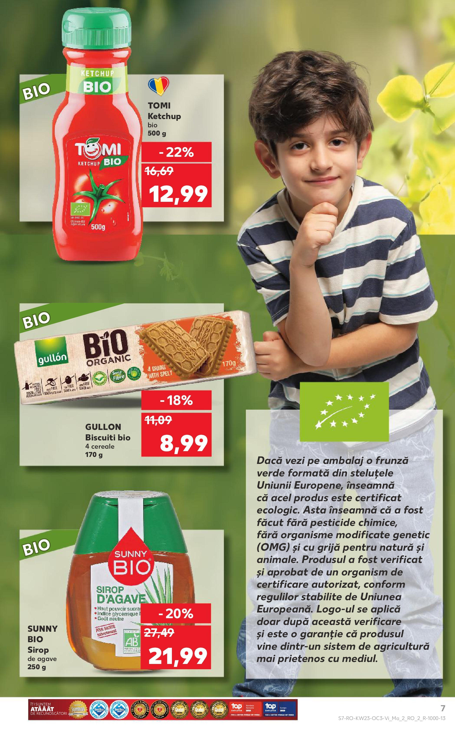 Catalog Kaufland 6 - 9 Iunie 2025 | Pagina 7 | Produse: Cereale, Ketchup, Sirop, Biscuiți