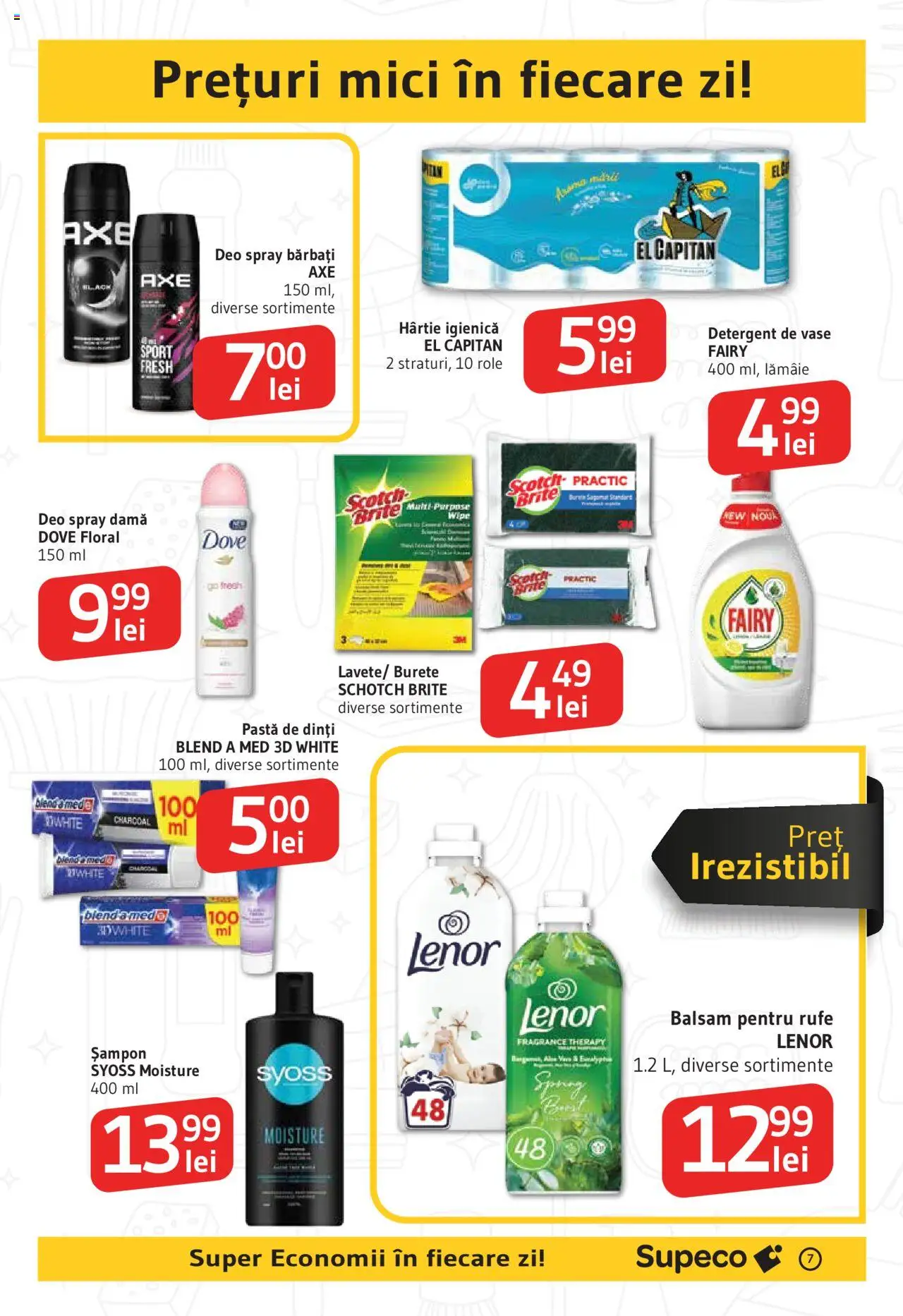 Catalog Supeco 5 - 17 Iunie 2025 | Pagina 7 | Produse: Mici, Balsam, Yorgan, Detergent
