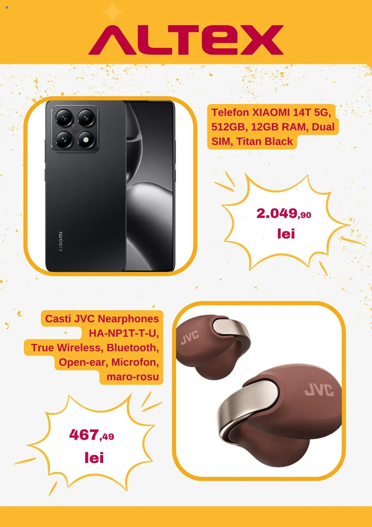 Catalog Altex 5 - 10 Iunie 2025 | Pagina 2 | Produse: Telefon, Căști