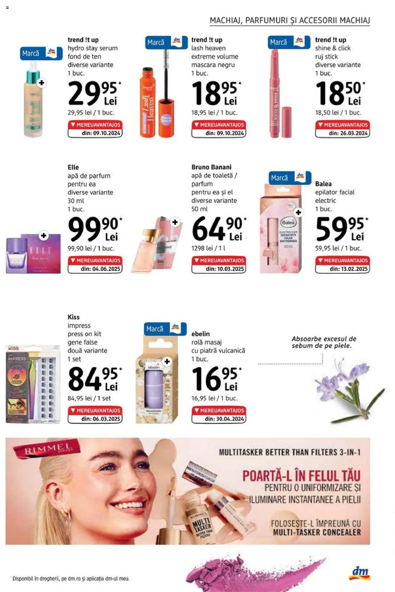 Catalog DM Drogerie Markt 5 - 30 Iunie 2025 | Pagina 11 | Produse: Toaletă, Parfum, Concealer, Mascara
