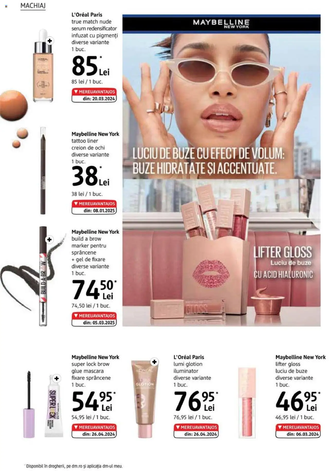 Catalog DM Drogerie Markt 5 - 30 Iunie 2025 | Pagina 12 | Produse: Serum, Mascara, Creion de ochi, Luciu de buze