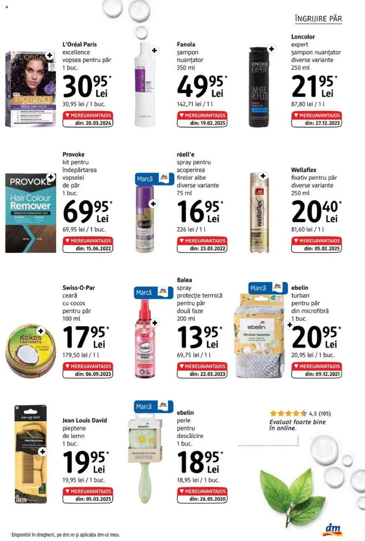Catalog DM Drogerie Markt 5 - 30 Iunie 2025 | Pagina 13 | Produse: Pieptene, Vopsea, Șampon, Fixativ pentru păr