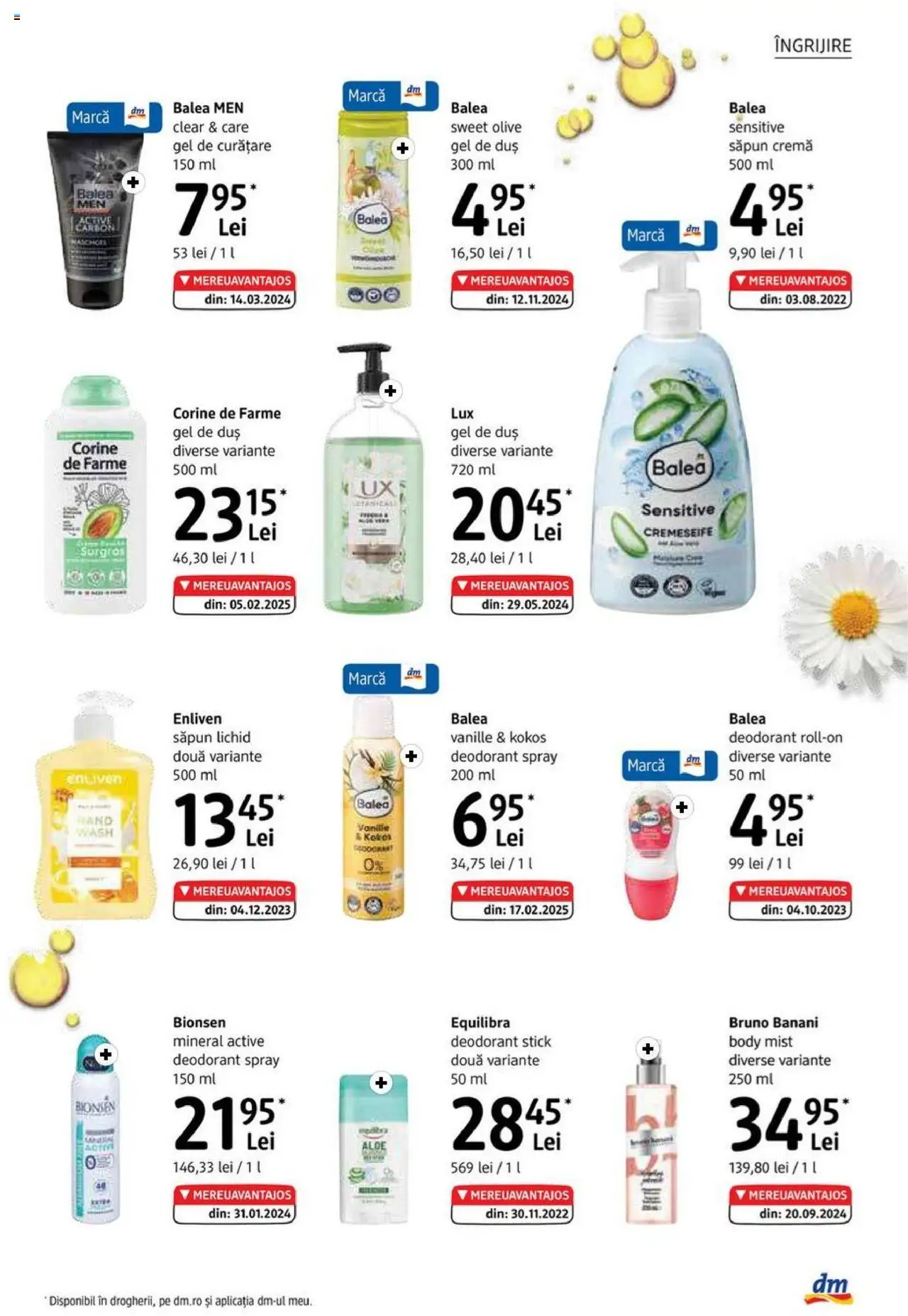 Catalog DM Drogerie Markt 5 - 30 Iunie 2025 | Pagina 15 | Produse: Gel de curățare, Săpun, Gel de duș, Săpun lichid
