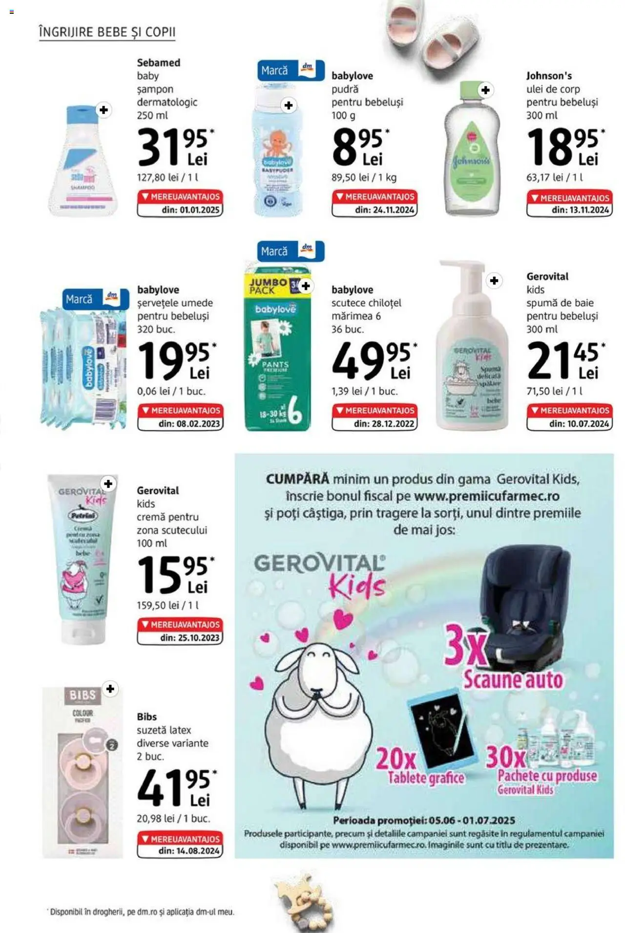 Catalog DM Drogerie Markt 5 - 30 Iunie 2025 | Pagina 18 | Produse: Suzetă, Șampon, Ulei, Șervețele umede