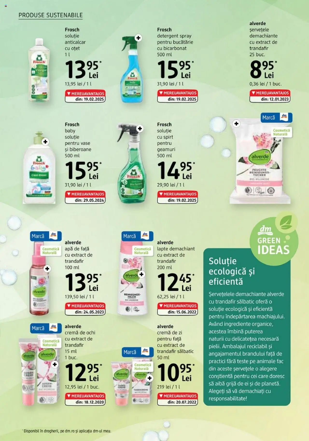Catalog DM Drogerie Markt 5 - 30 Iunie 2025 | Pagina 22 | Produse: Trandafir, Bucătărie, Lapte, Oțet