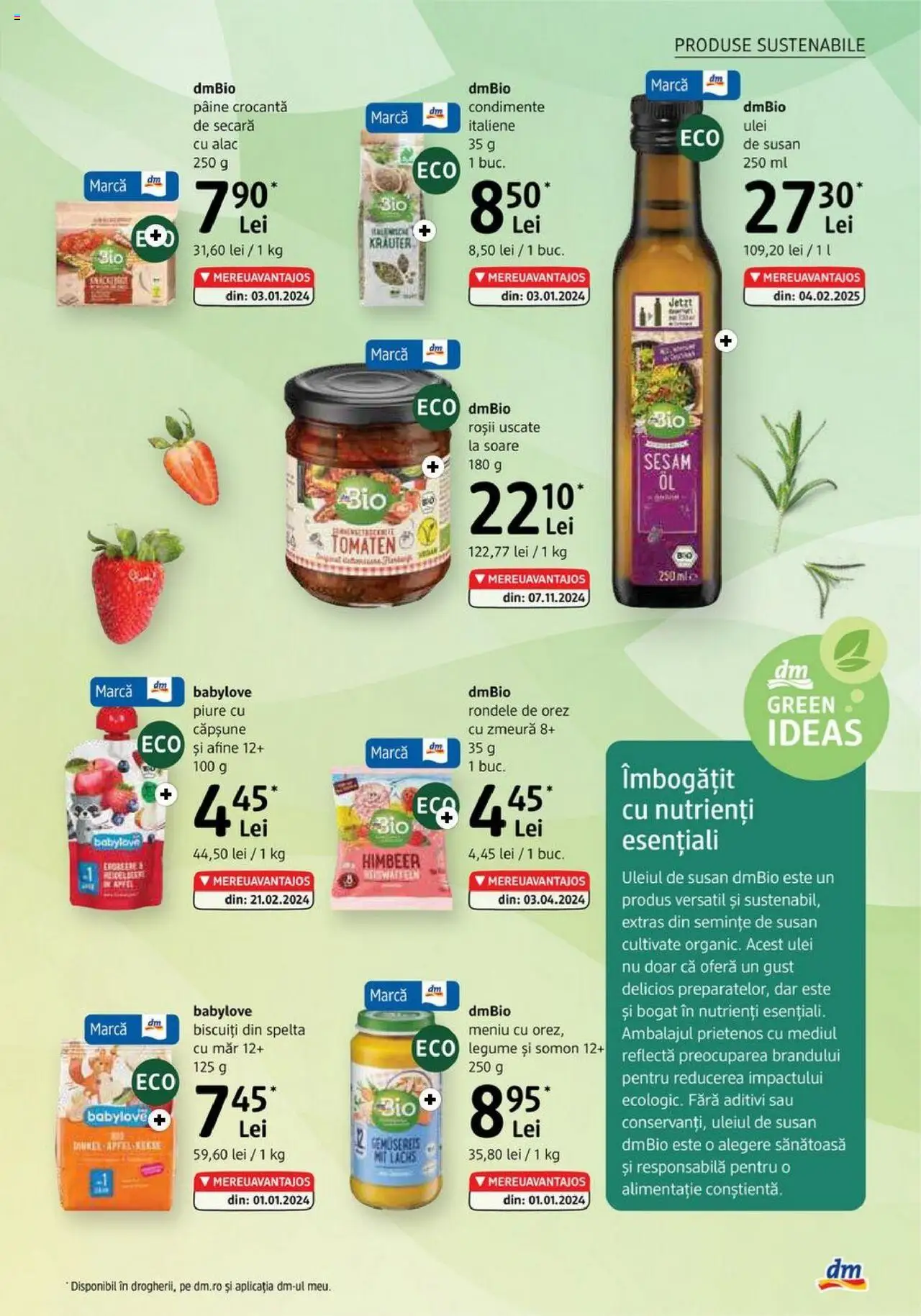 Catalog DM Drogerie Markt 5 - 30 Iunie 2025 | Pagina 23 | Produse: Zmeură, Roșii, Orez, Biscuiți