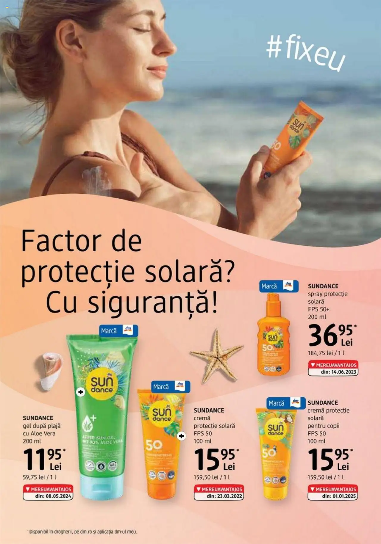 Catalog DM Drogerie Markt 5 - 30 Iunie 2025 | Pagina 4 | Produse: Aloe vera, Cremă, Protecție solară