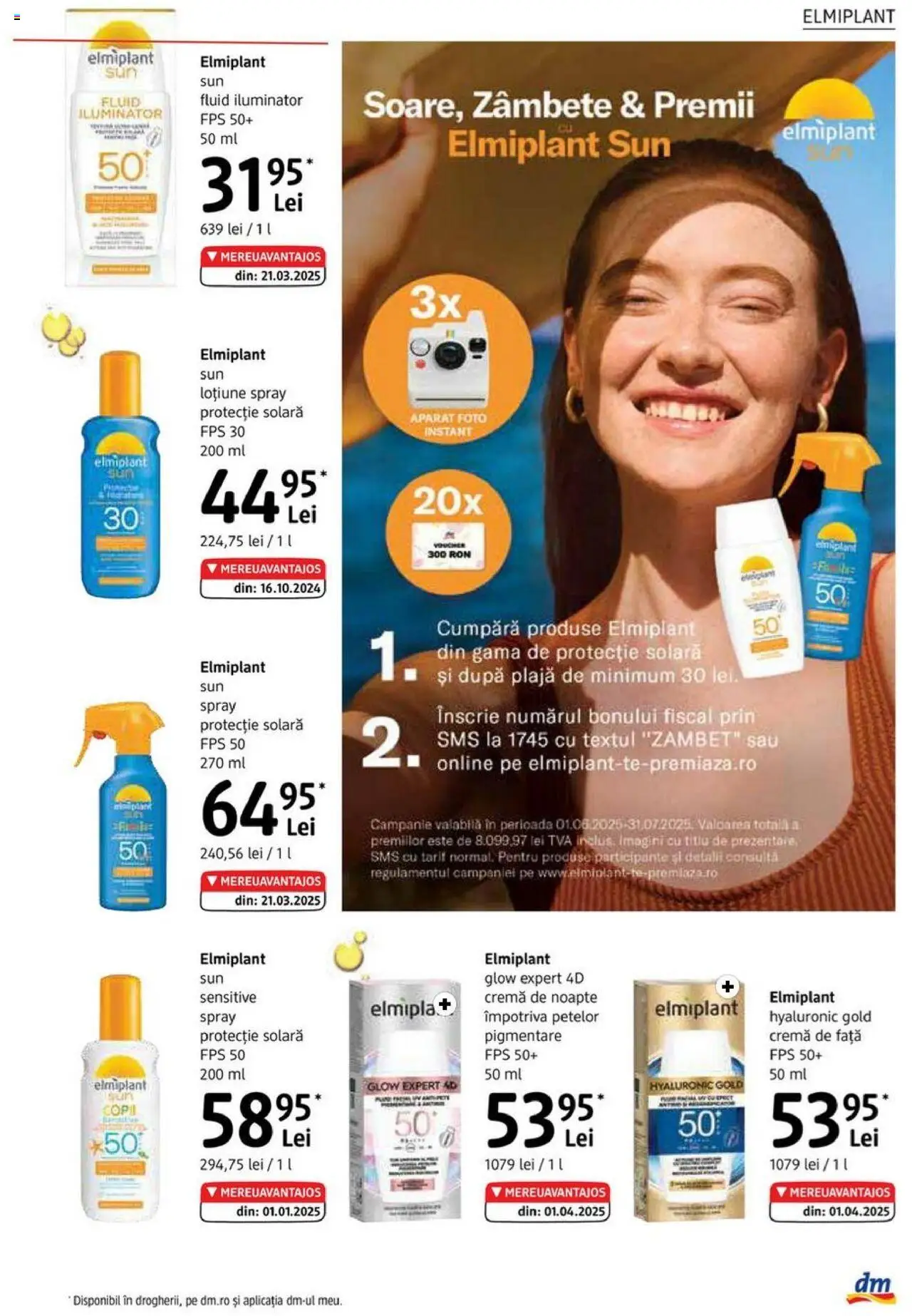 Catalog DM Drogerie Markt 5 - 30 Iunie 2025 | Pagina 7 | Produse: Cremă de noapte, Iluminator, Cremă, Protecție solară