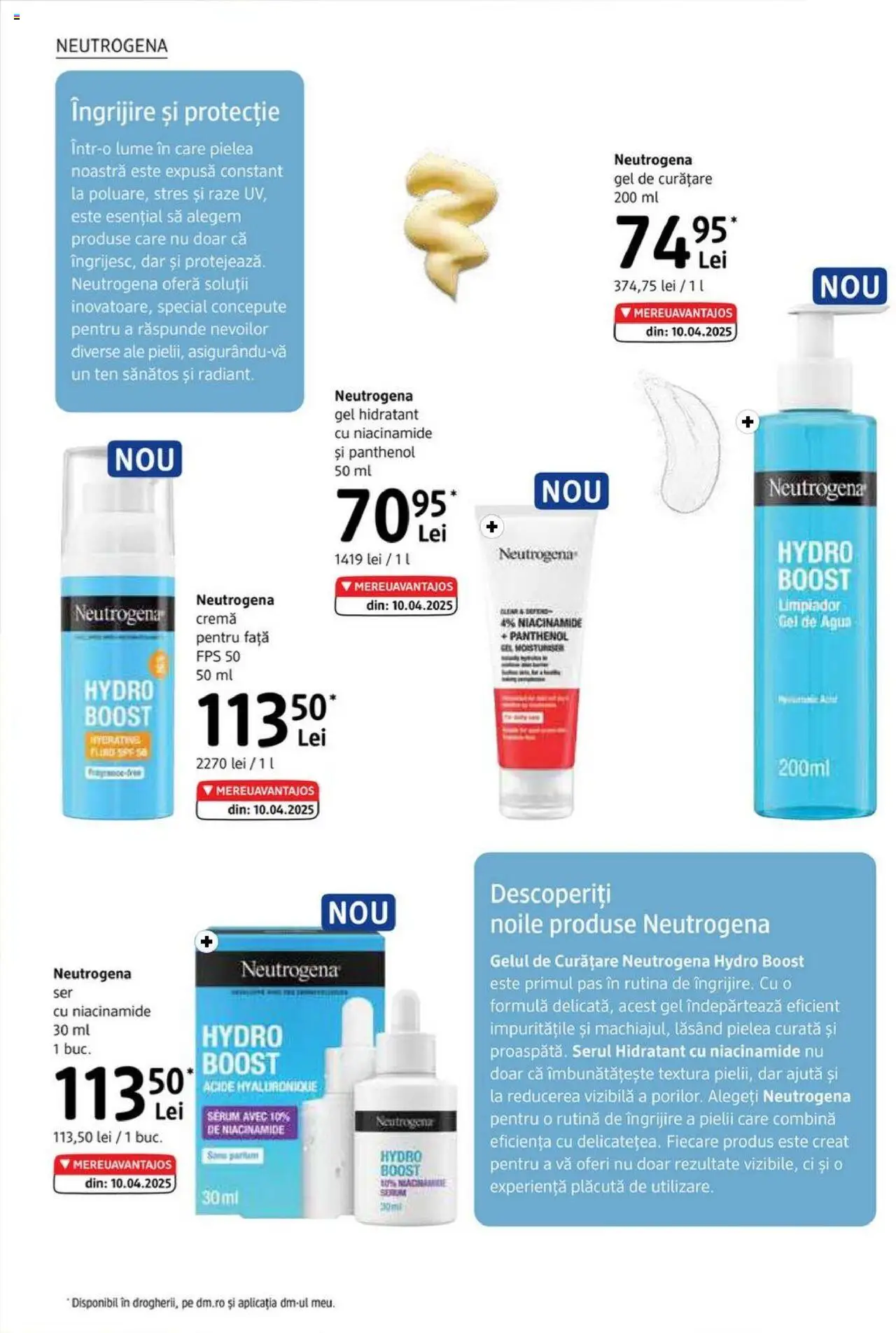 Catalog DM Drogerie Markt 5 - 30 Iunie 2025 | Pagina 8 | Produse: Serum, Gel de curățare, Cremă