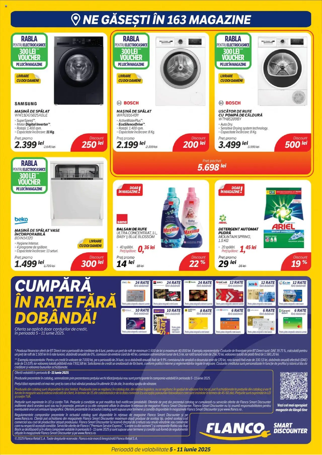 Catalog Flanco 5 - 10 Iunie 2025 | Pagina 10 | Produse: Mașină De Spălat, Uscător, Mașină De Spălat Vase, Kedi Ödül Oyuncakları