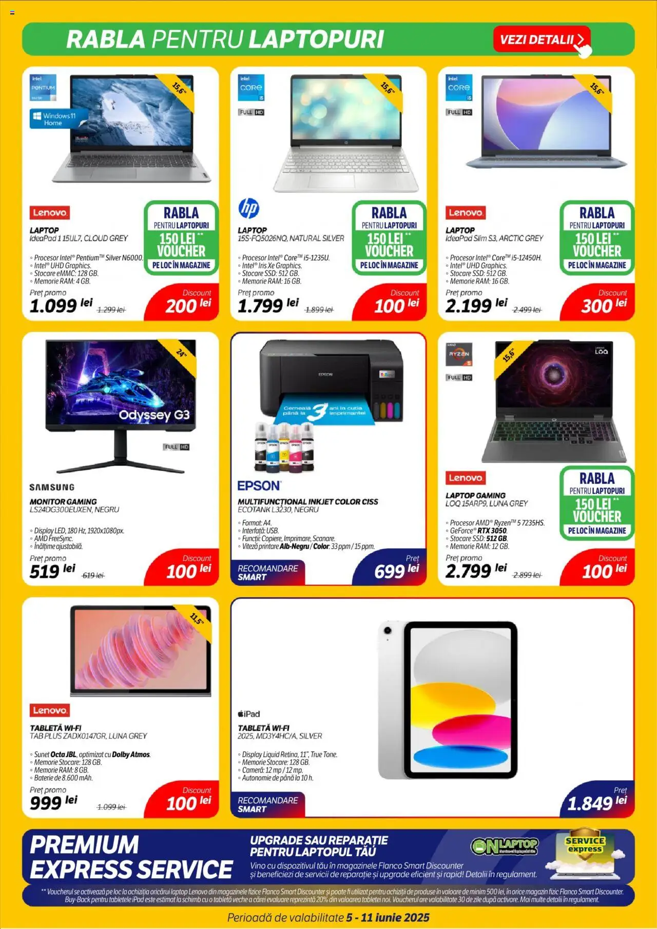 Catalog Flanco 5 - 10 Iunie 2025 | Pagina 5 | Produse: Memorie, Tabletă, Monitor, Baterie