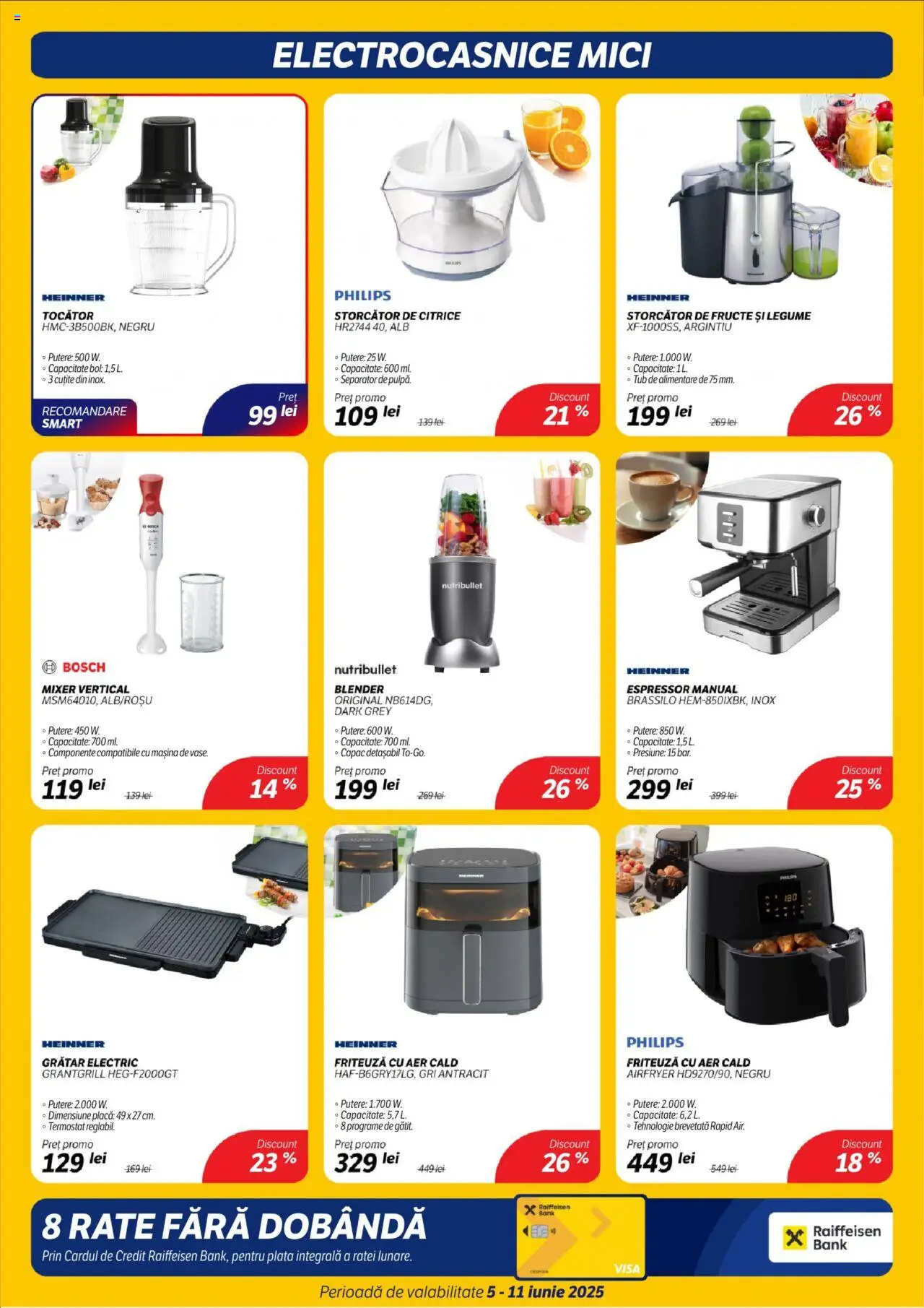 Catalog Flanco 5 - 10 Iunie 2025 | Pagina 8 | Produse: Espressor, Mixer, Bol, Friteuză