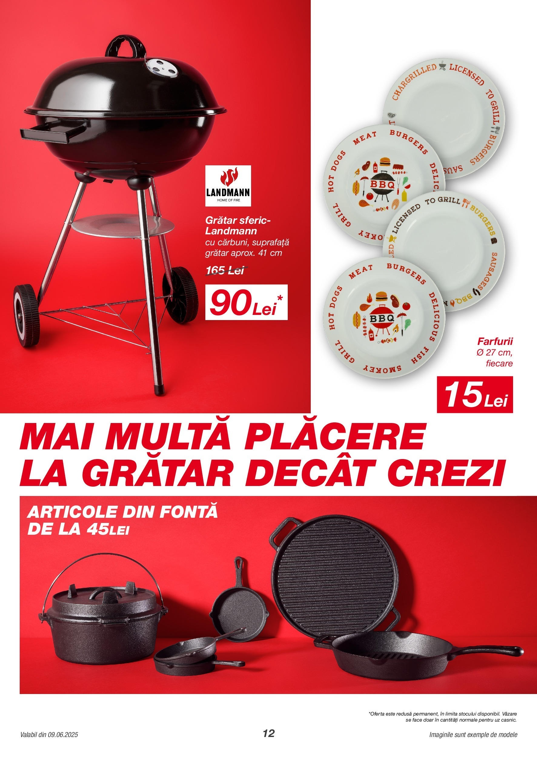 Catalog Kik 9 - 21 Iunie 2025 | Pagina 12 | Produse: Grill, Grătar