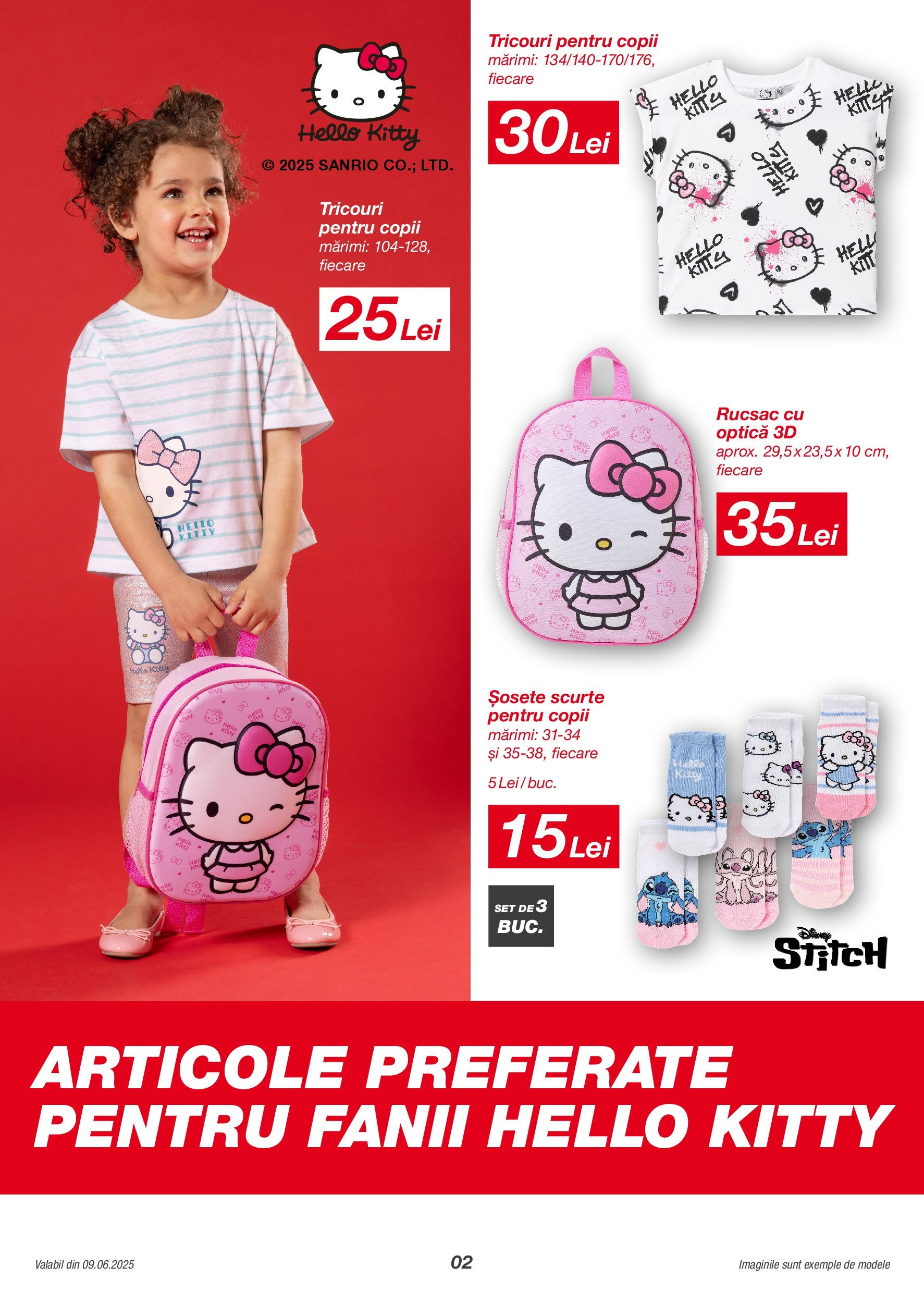 Catalog Kik 9 - 21 Iunie 2025 | Pagina 2 | Produse: Șosete, Rucsac