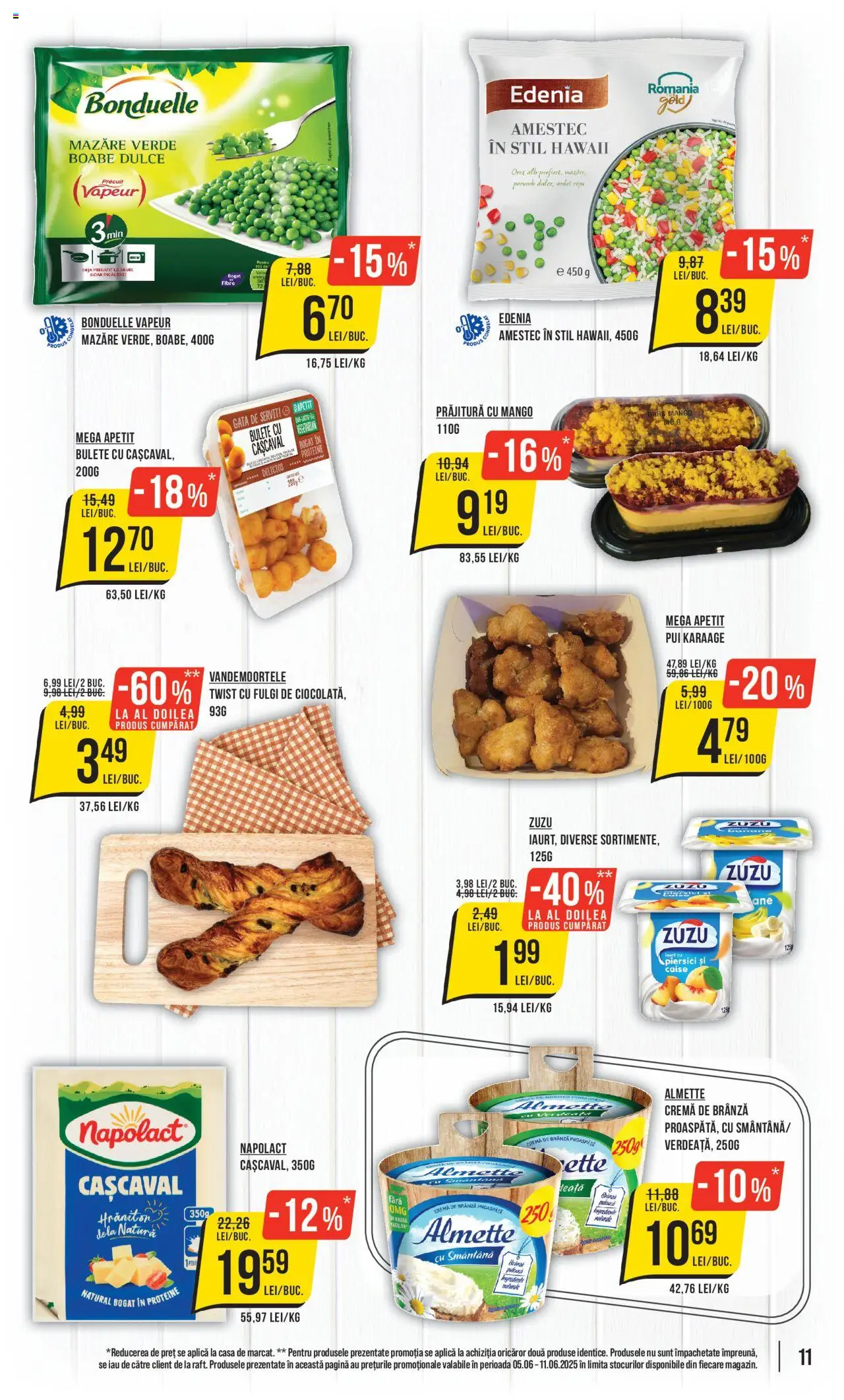 Catalog Mega Image 5 - 10 Iunie 2025 | Pagina 11 | Produse: Masaüstü kılıfı, Smântână, Fulgi, Mango