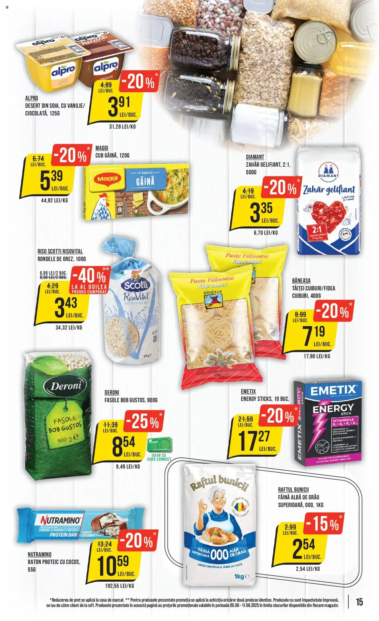 Catalog Mega Image 5 - 10 Iunie 2025 | Pagina 15 | Produse: Făină, Paste, Apă, Zahăr