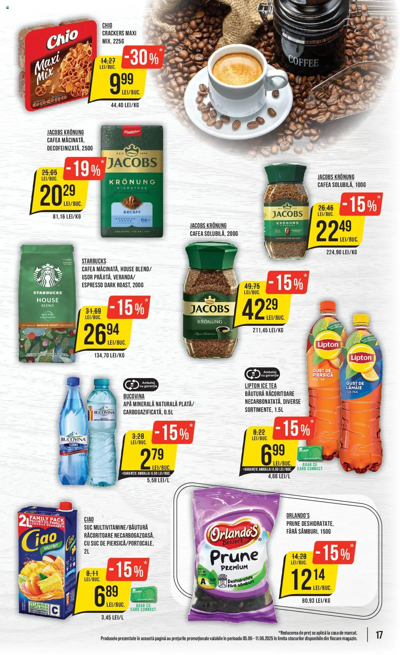 Catalog Mega Image 5 - 10 Iunie 2025 | Pagina 17 | Produse: Köpek çiti, Suc, Apă, Lămâie