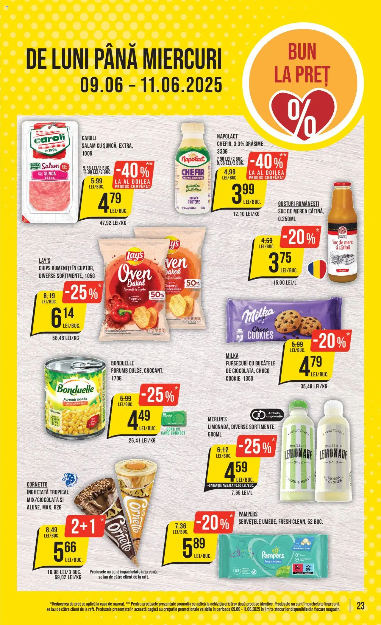 Catalog Mega Image 5 - 10 Iunie 2025 | Pagina 23 | Produse: Pomelo, Masaüstü kılıfı, Șuncă, Porumb