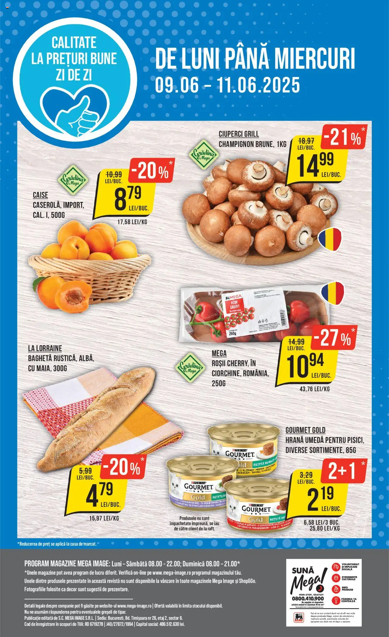 Catalog Mega Image 5 - 10 Iunie 2025 | Pagina 24 | Produse: Grill, Ciuperci, Roșii, Ahtapot